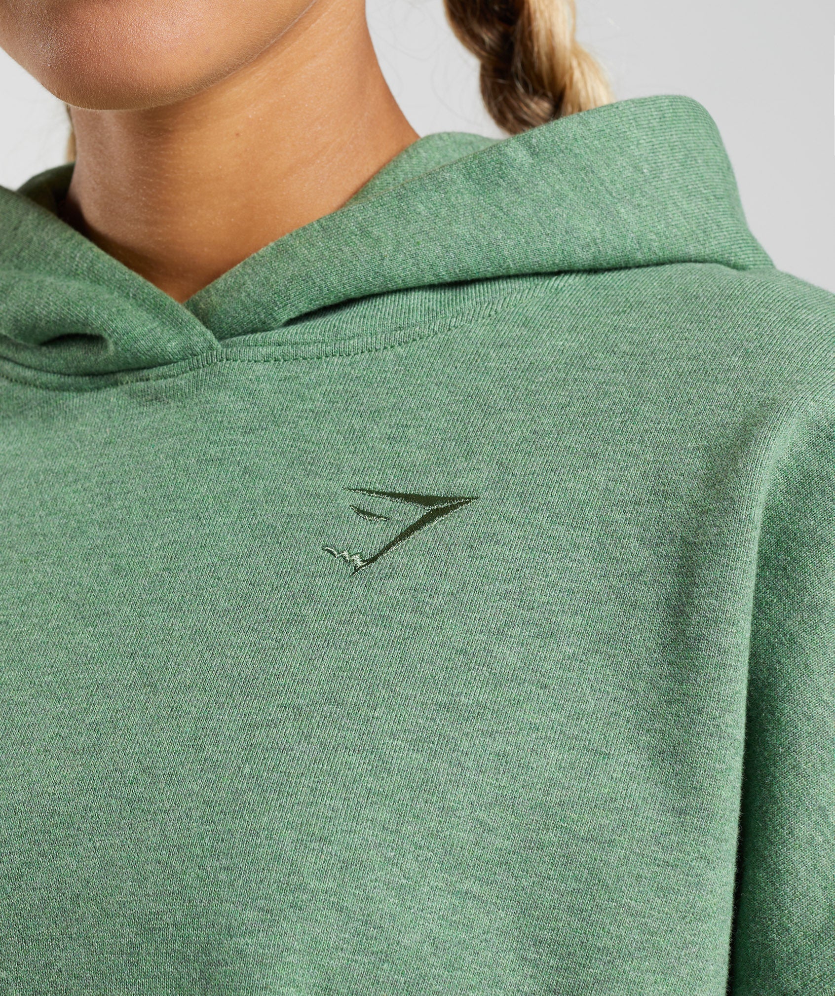 Green Women's Gymshark Rest Day Sweats Hoodie | VBCERM-762