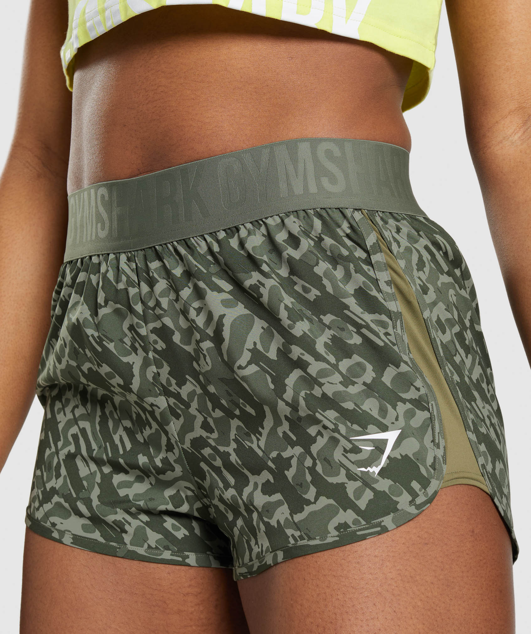 Green Women's Gymshark Training Loose Fit Shorts | KTAVQZ-601