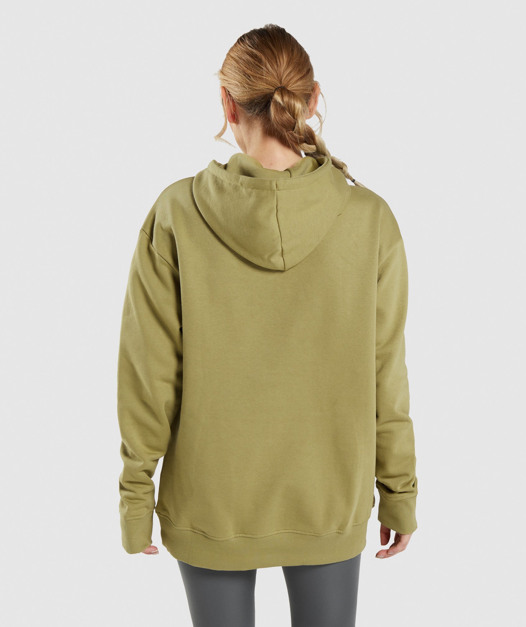 Green Women's Gymshark Training Oversized Hoodie | ICXQRF-516