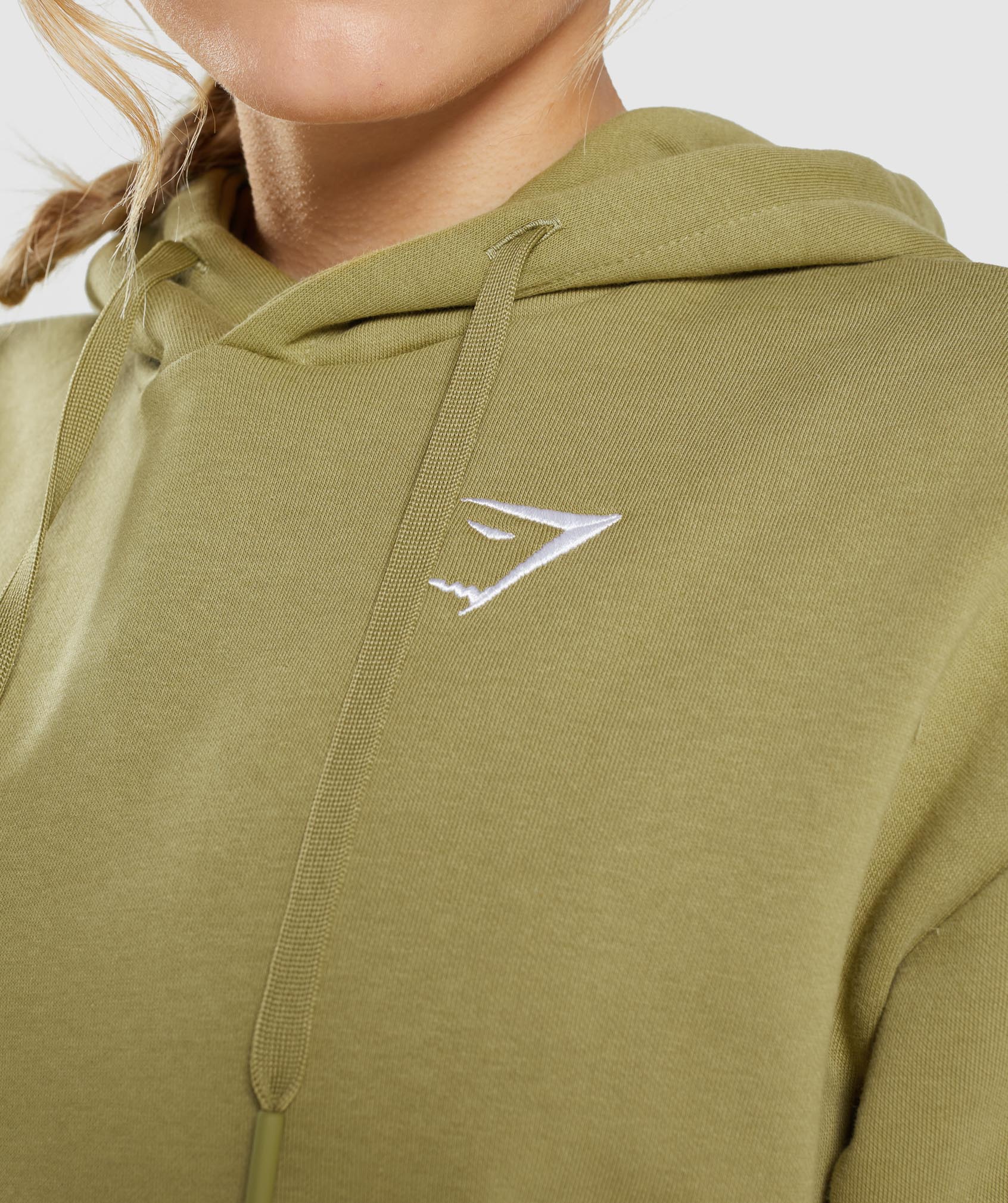 Green Women's Gymshark Training Oversized Hoodie | ICXQRF-516