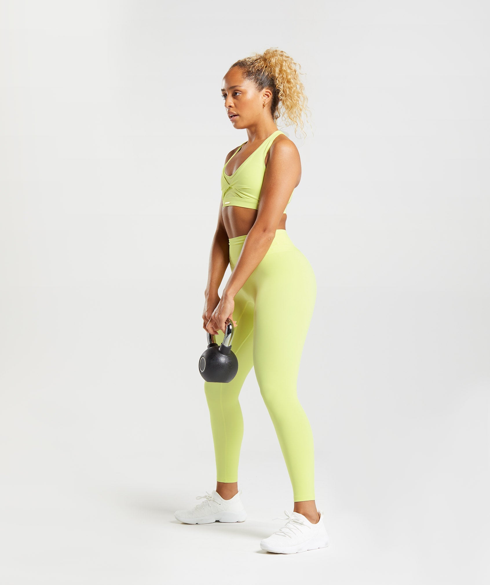 Green Women's Gymshark Whitney High Rise Leggings | NDGAXV-583