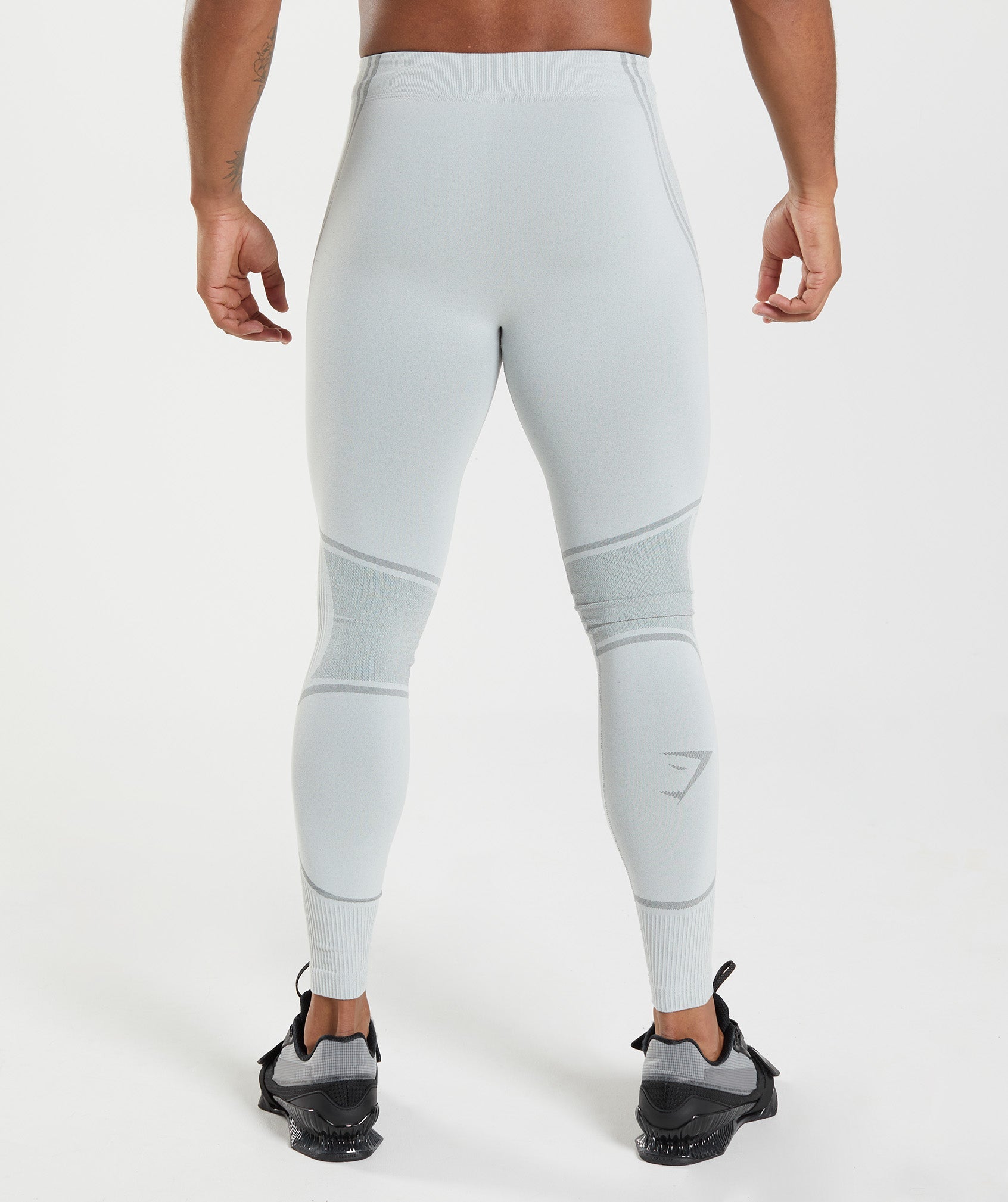 Grey Men's Gymshark 315 Seamless Tights Leggings | YSRTZQ-195