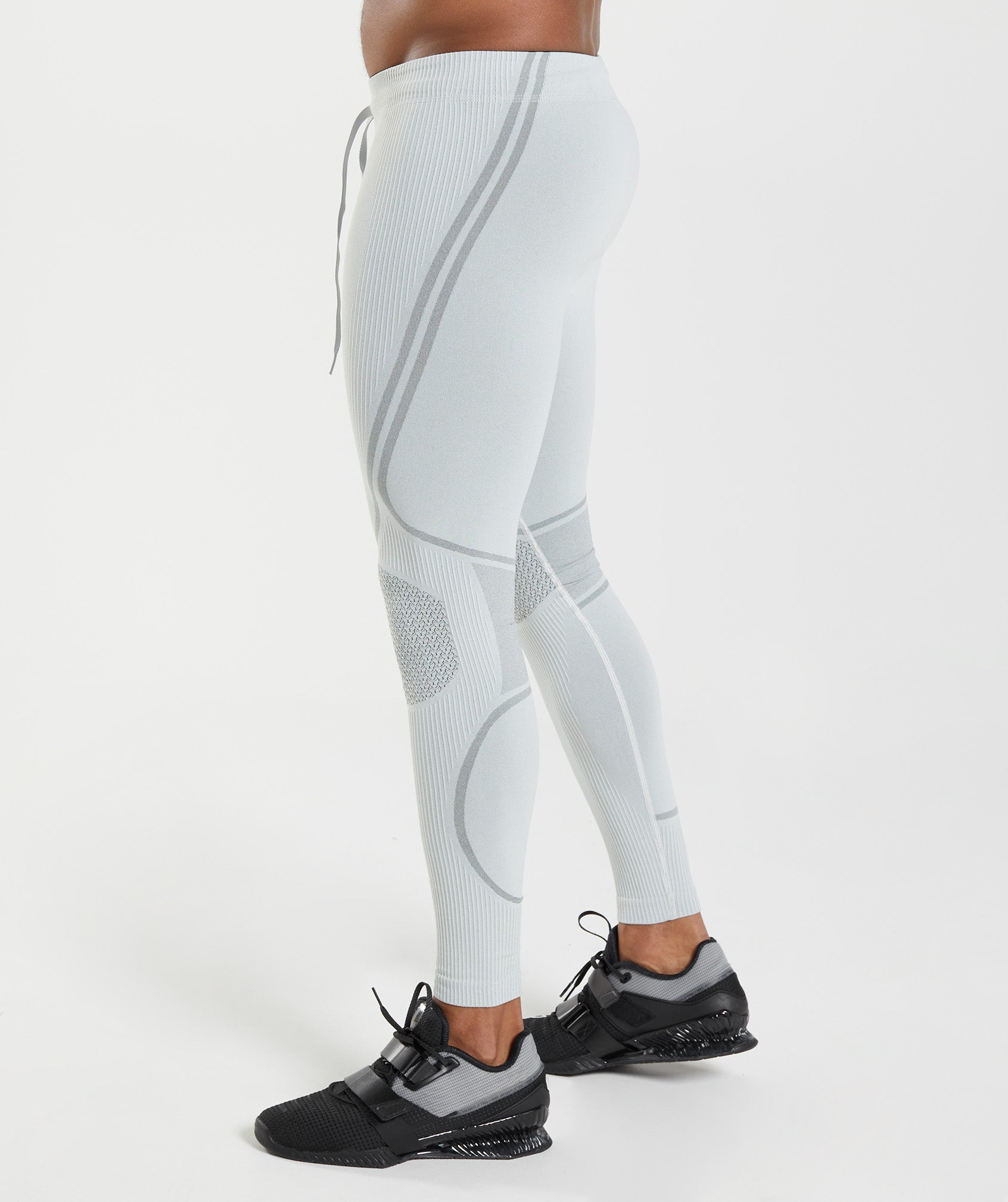 Grey Men's Gymshark 315 Seamless Tights Leggings | YSRTZQ-195