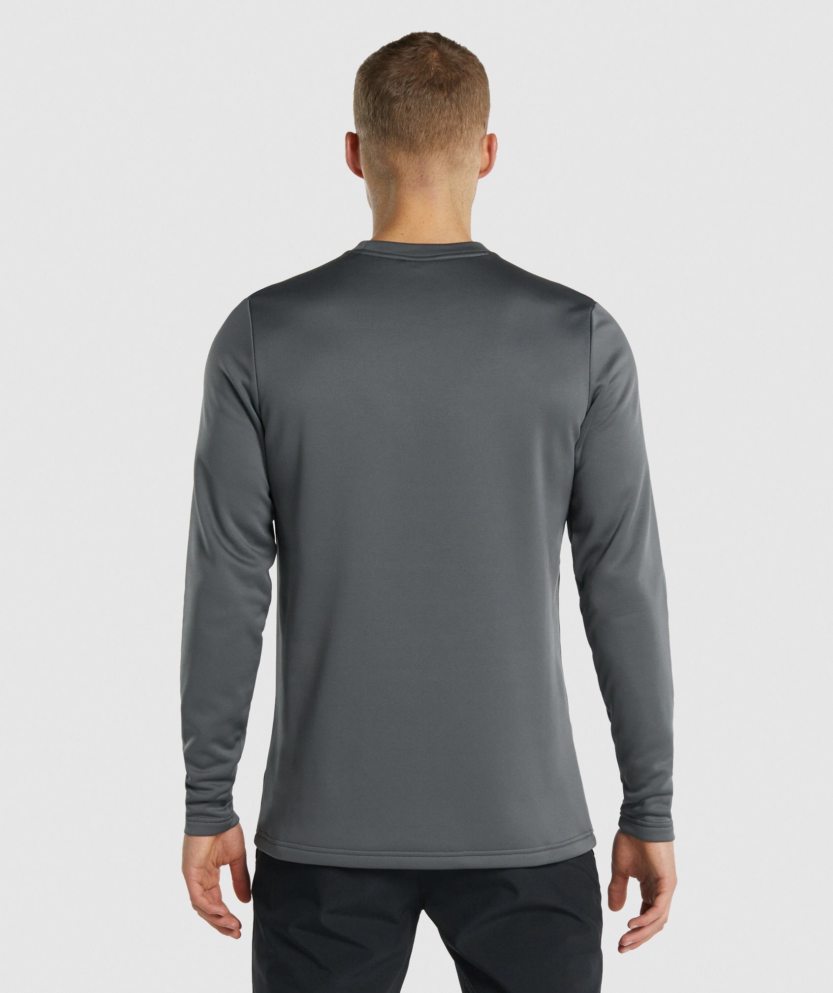 Grey Men's Gymshark Arrival Crew Sweatshirts | ZUJSNE-723