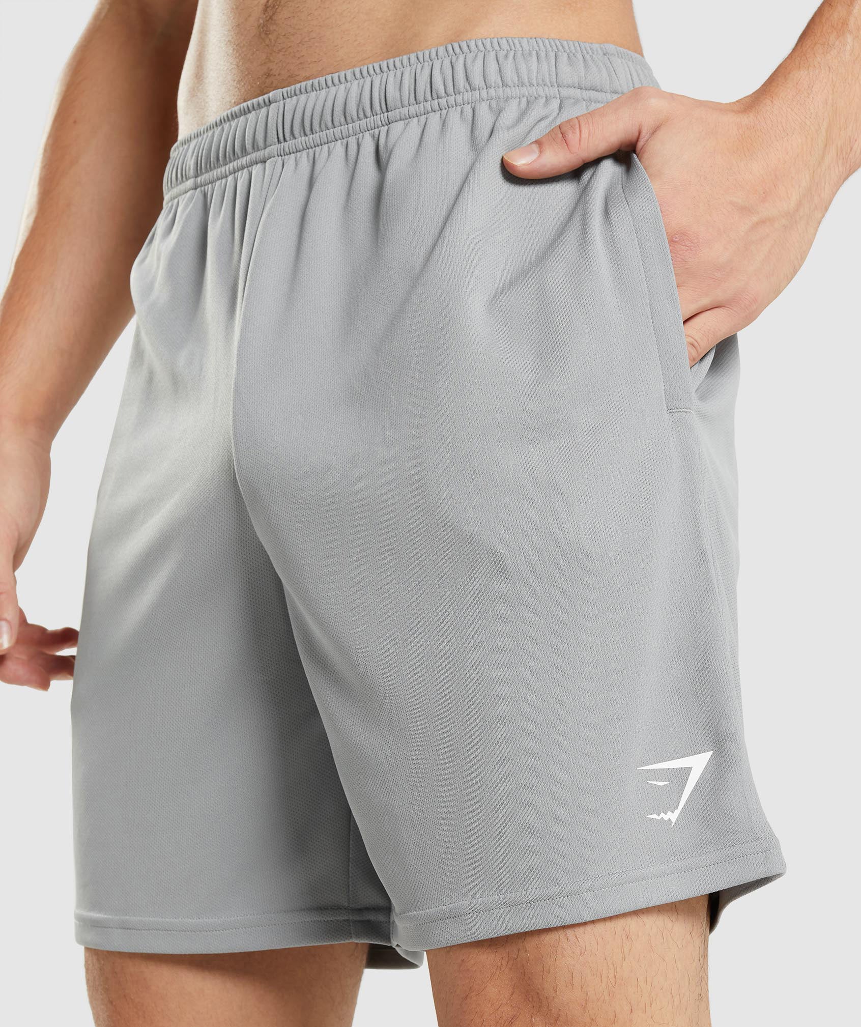 Grey Men's Gymshark Arrival Knitted Shorts | PICDTW-915