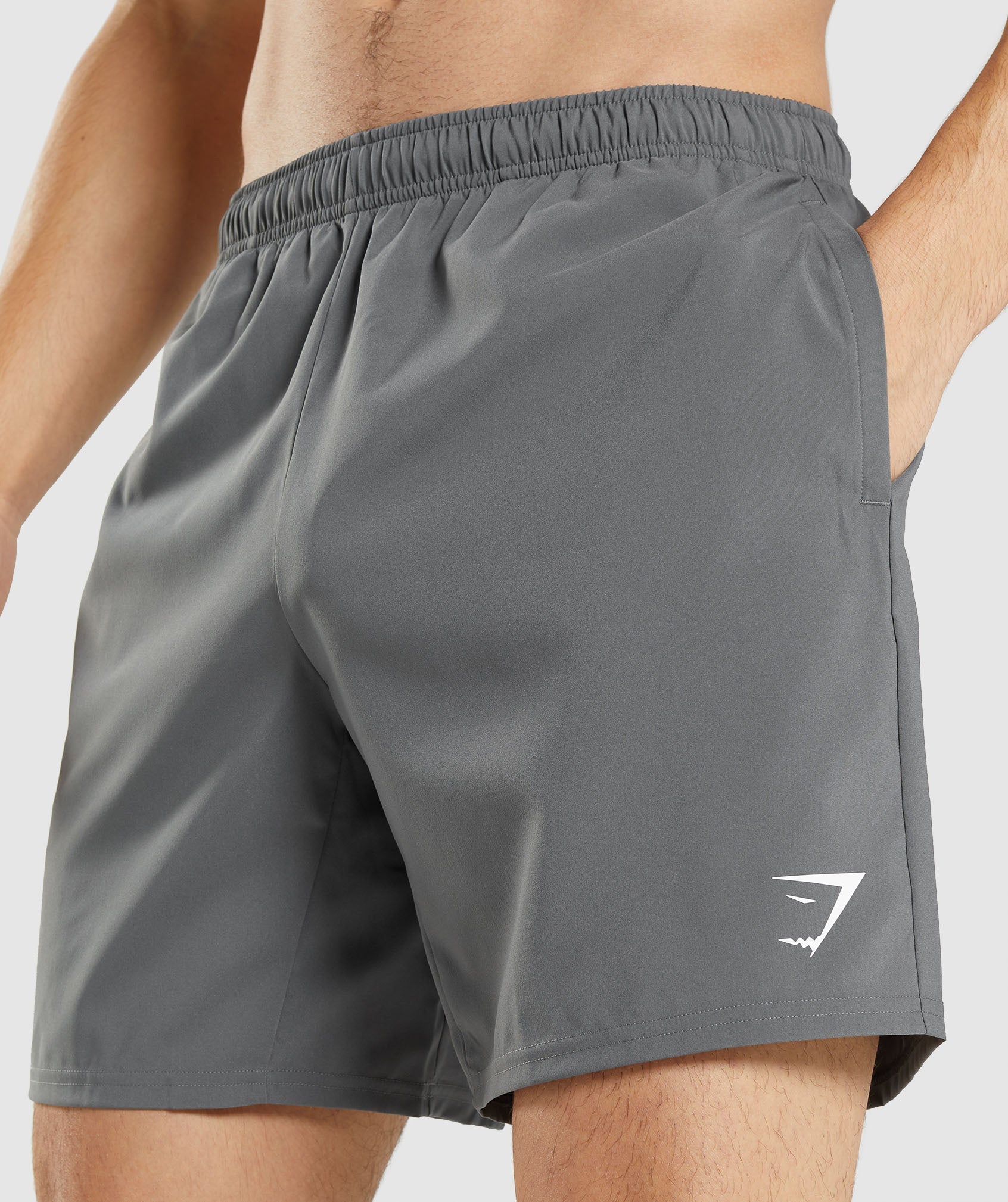 Grey Men's Gymshark Arrival Shorts | XYPRDF-350