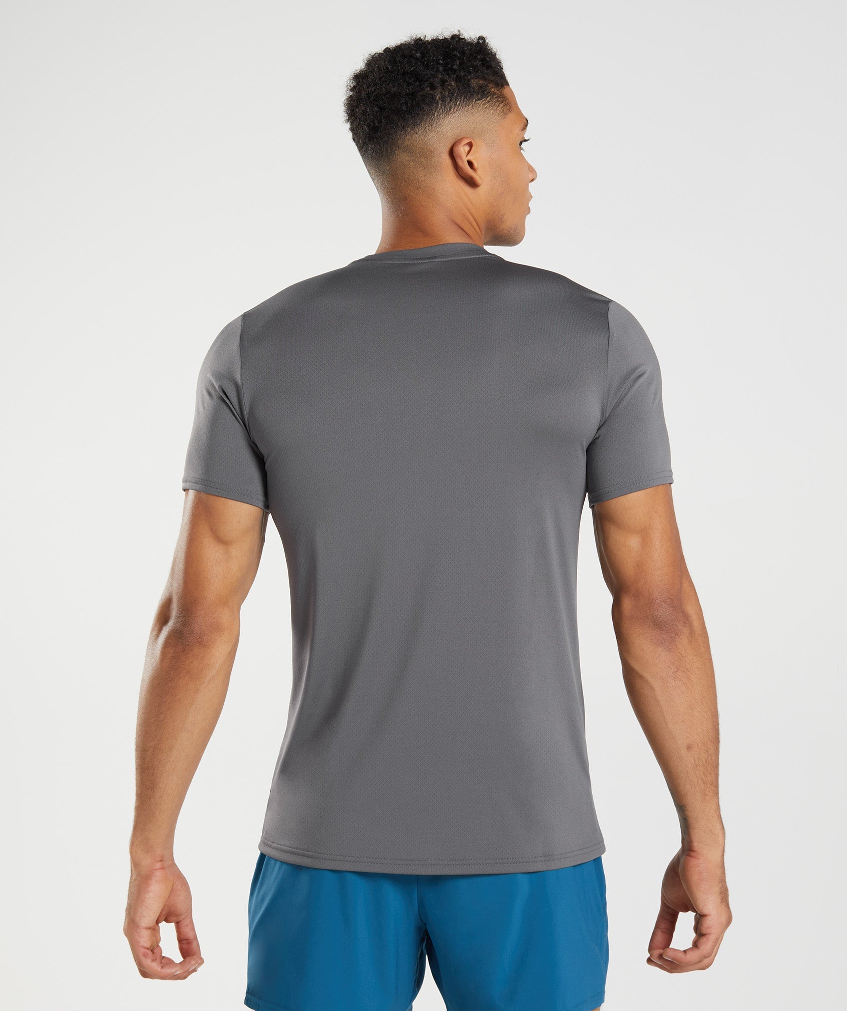 Grey Men's Gymshark Arrival T Shirts | IJHRXQ-728