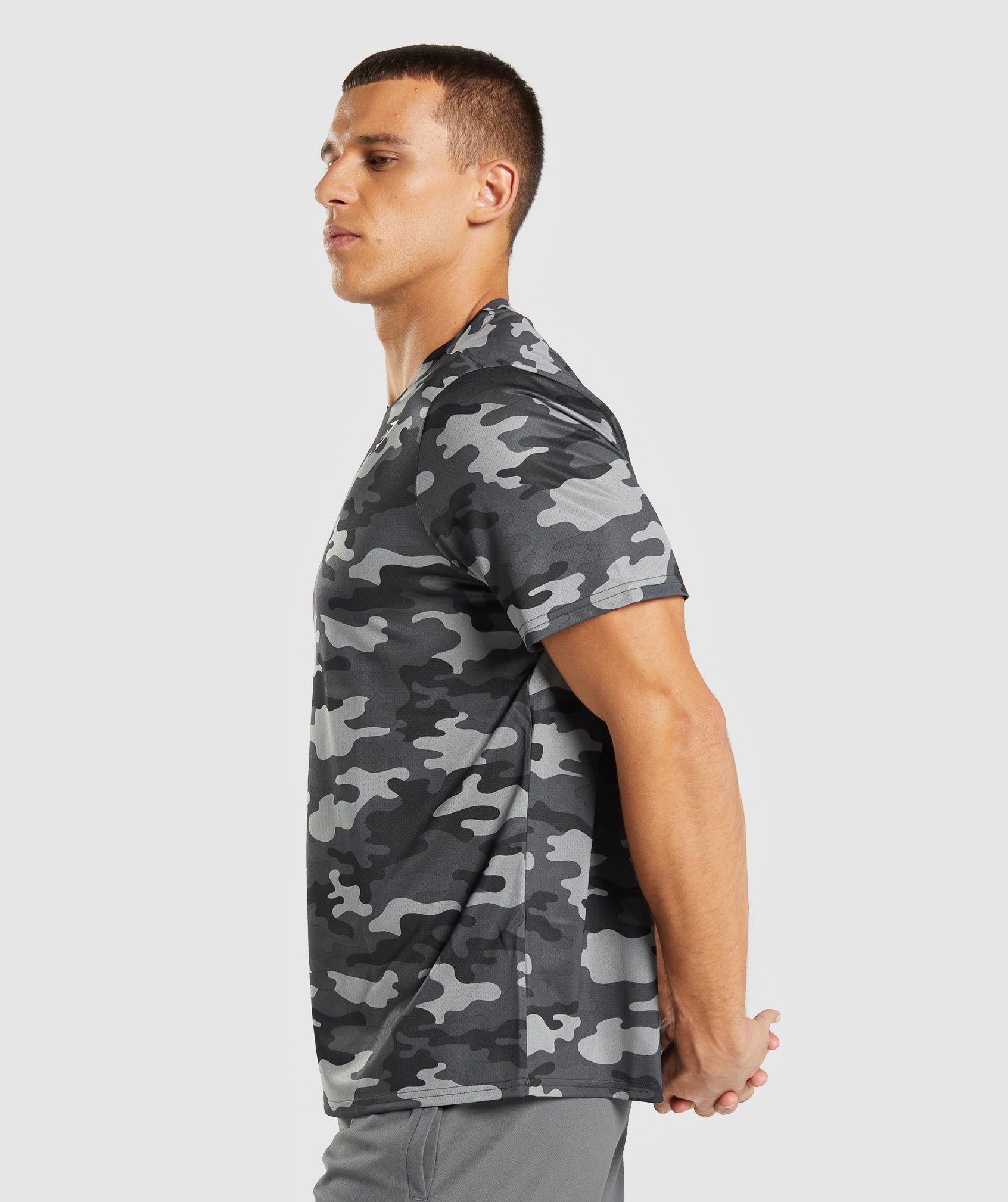 Grey Men's Gymshark Arrival T Shirts | ZLRYHE-320