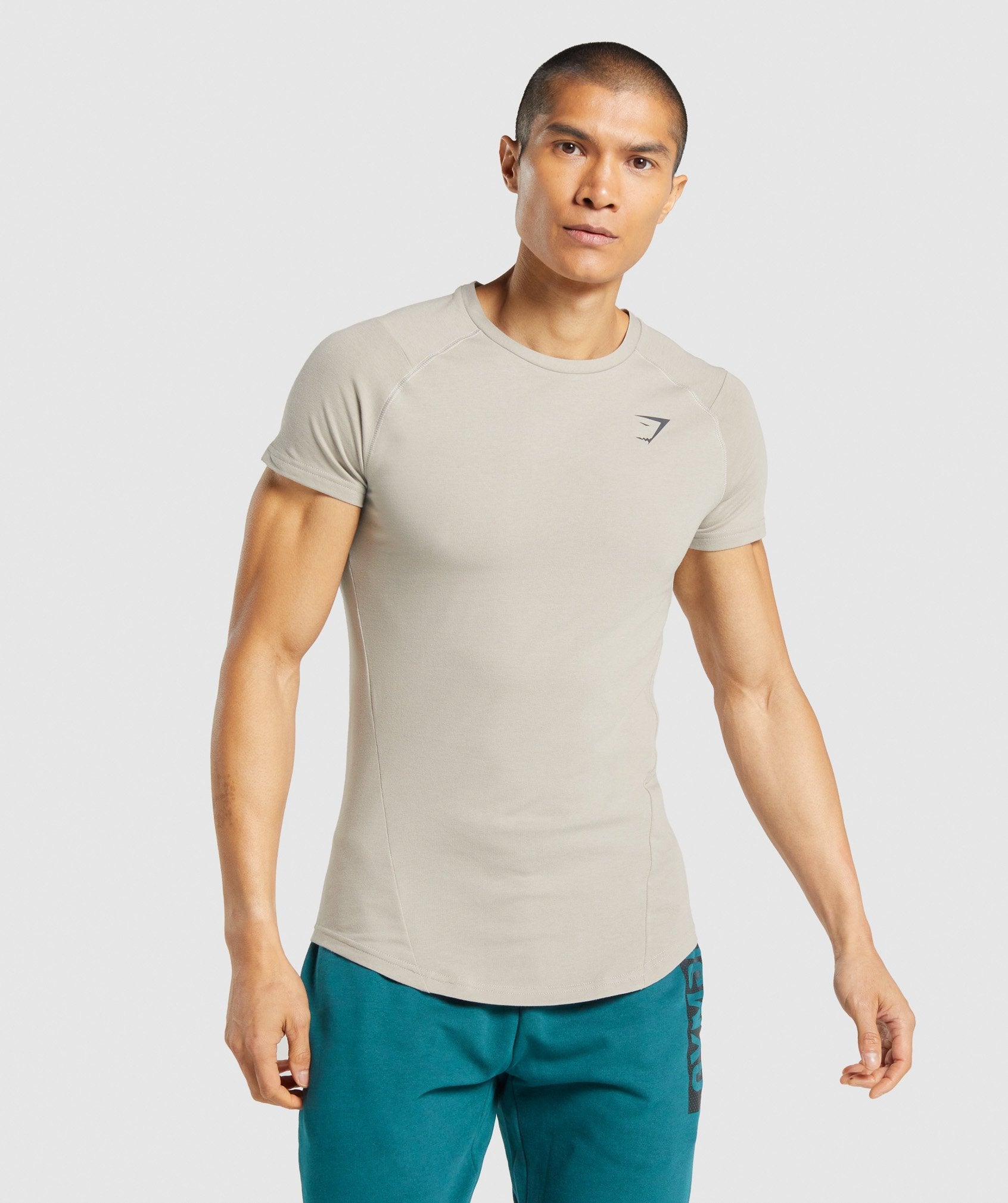 Grey Men's Gymshark Bold T Shirts | ONLXEY-276