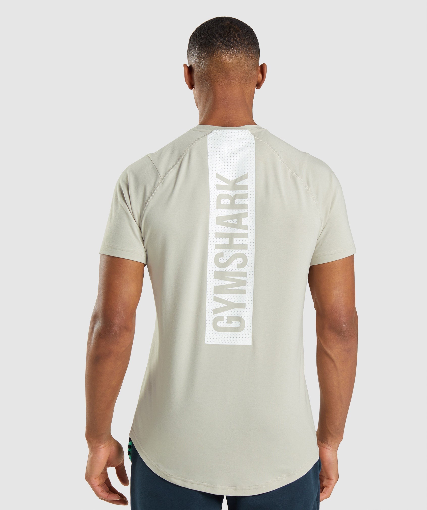 Grey Men's Gymshark Bold T Shirts | SRFGJD-087