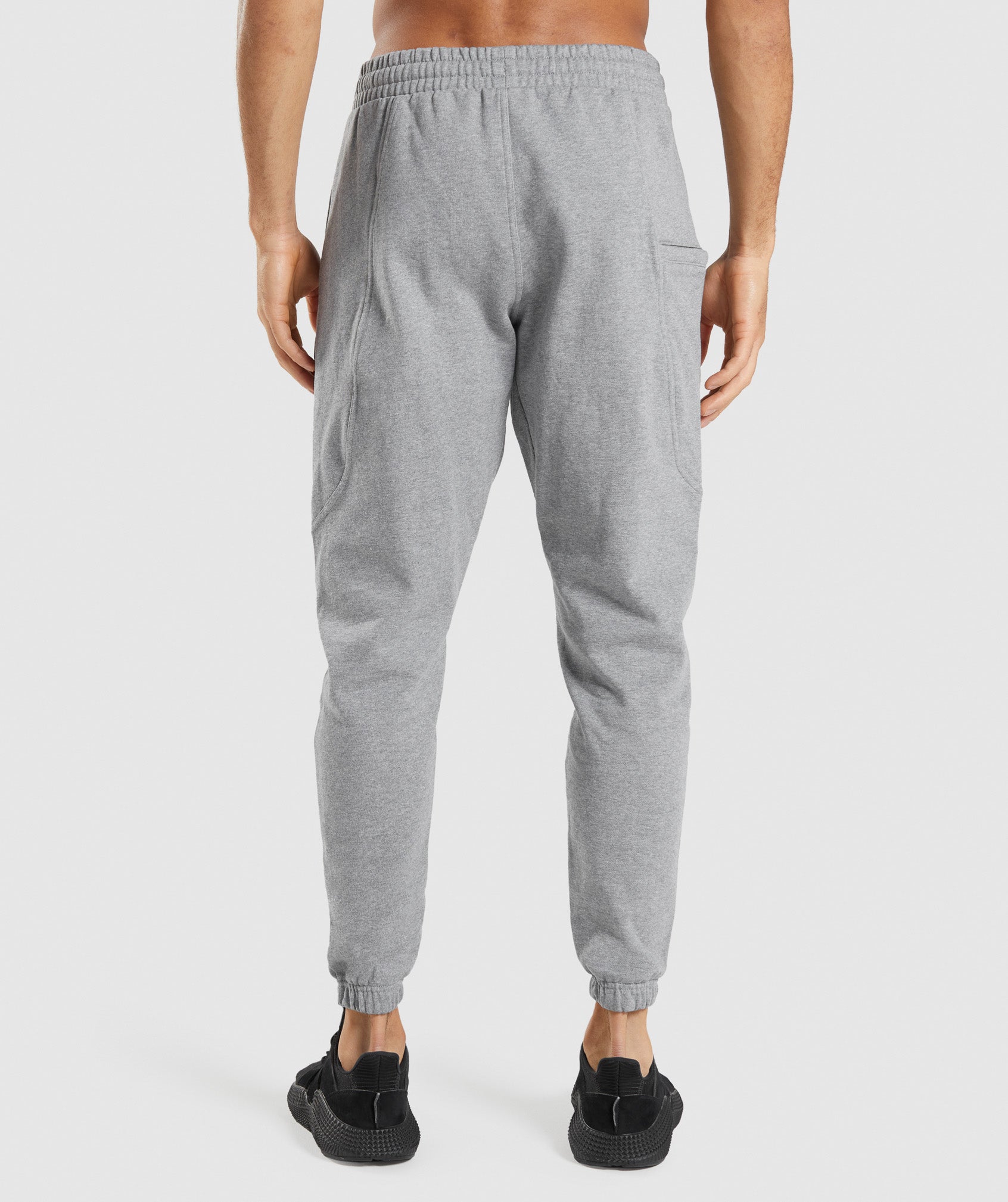 Grey Men's Gymshark Essential Jogger | OYZXNU-547