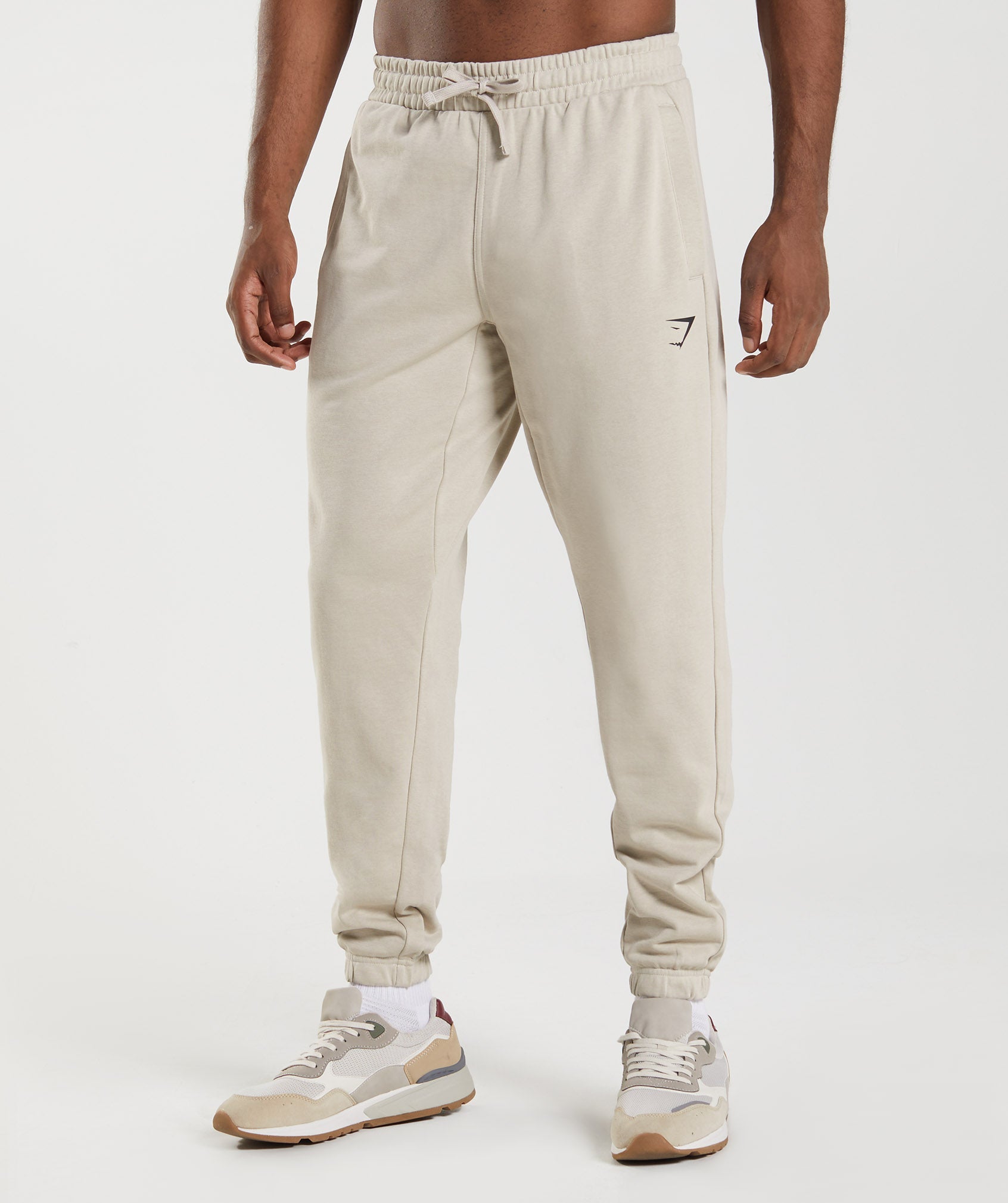 Grey Men\'s Gymshark Essential Oversized Jogger | WXCLYN-062