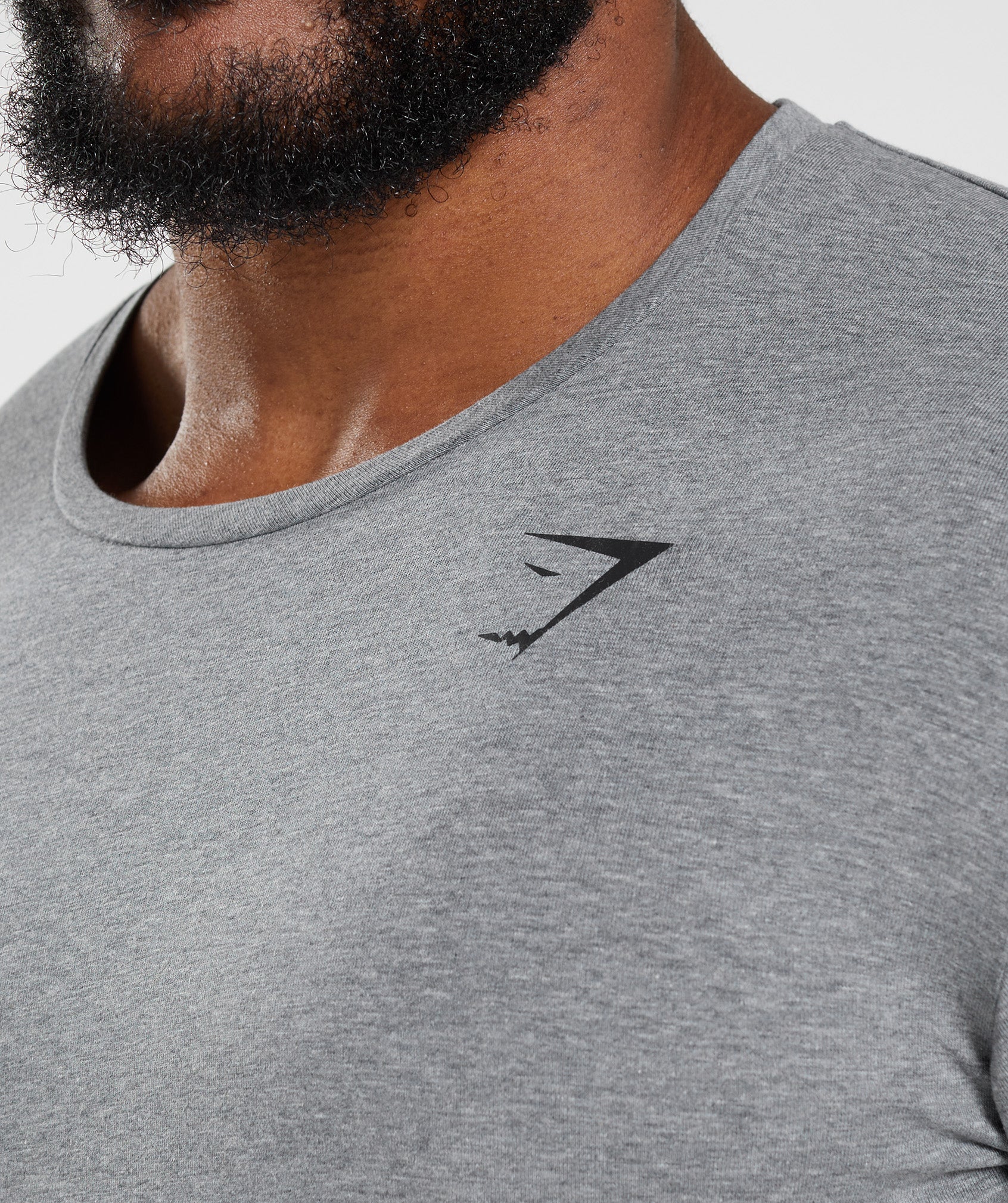 Grey Men's Gymshark Essential T Shirts | FHDQWJ-485