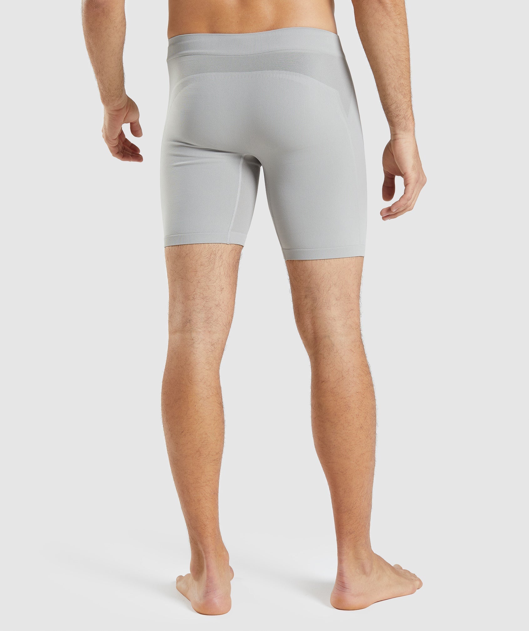 Grey Men's Gymshark Hybrid Boxer Underwear | CPHBWZ-918