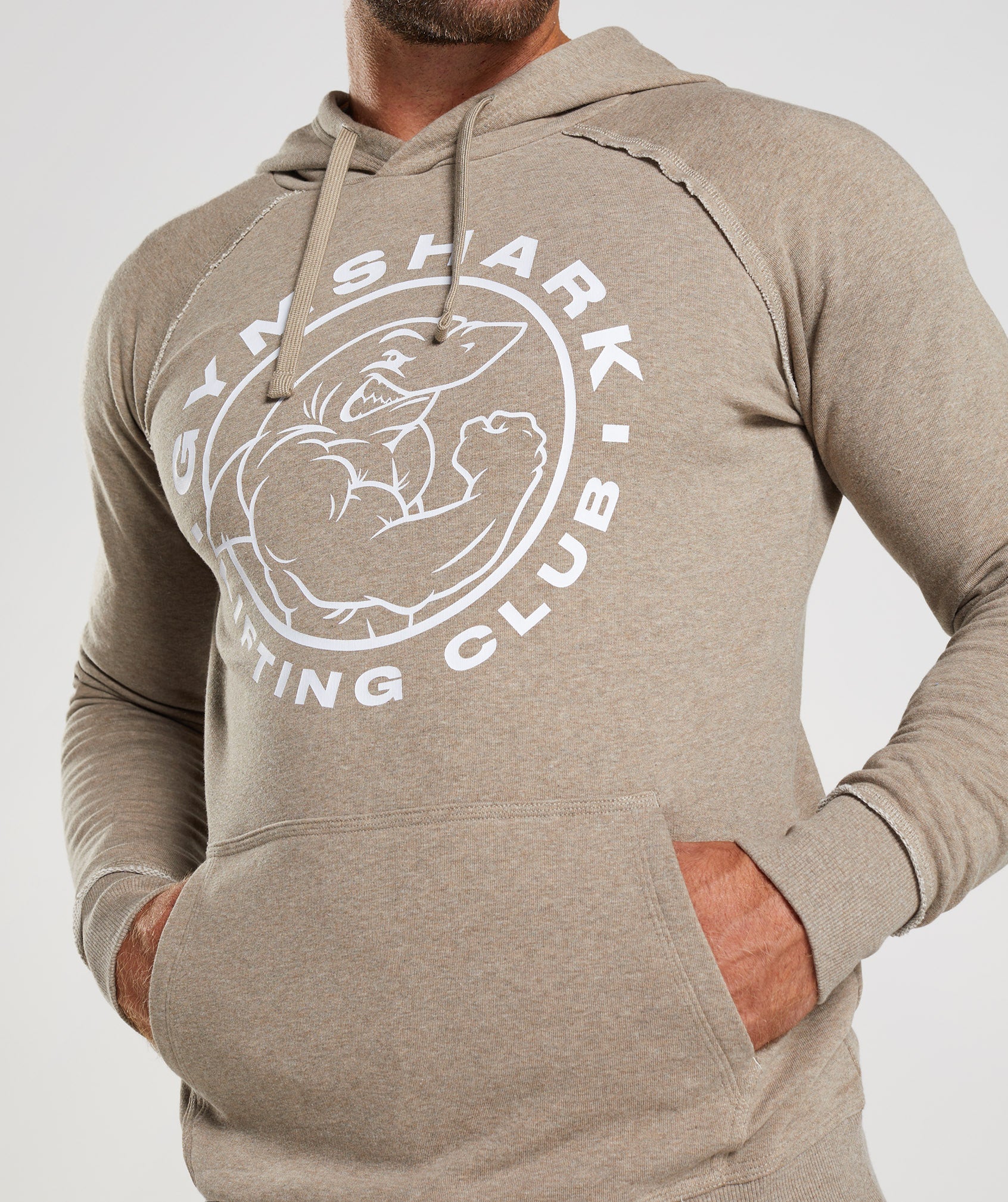 Grey Men's Gymshark Legacy Hoodie | YGNBAK-750