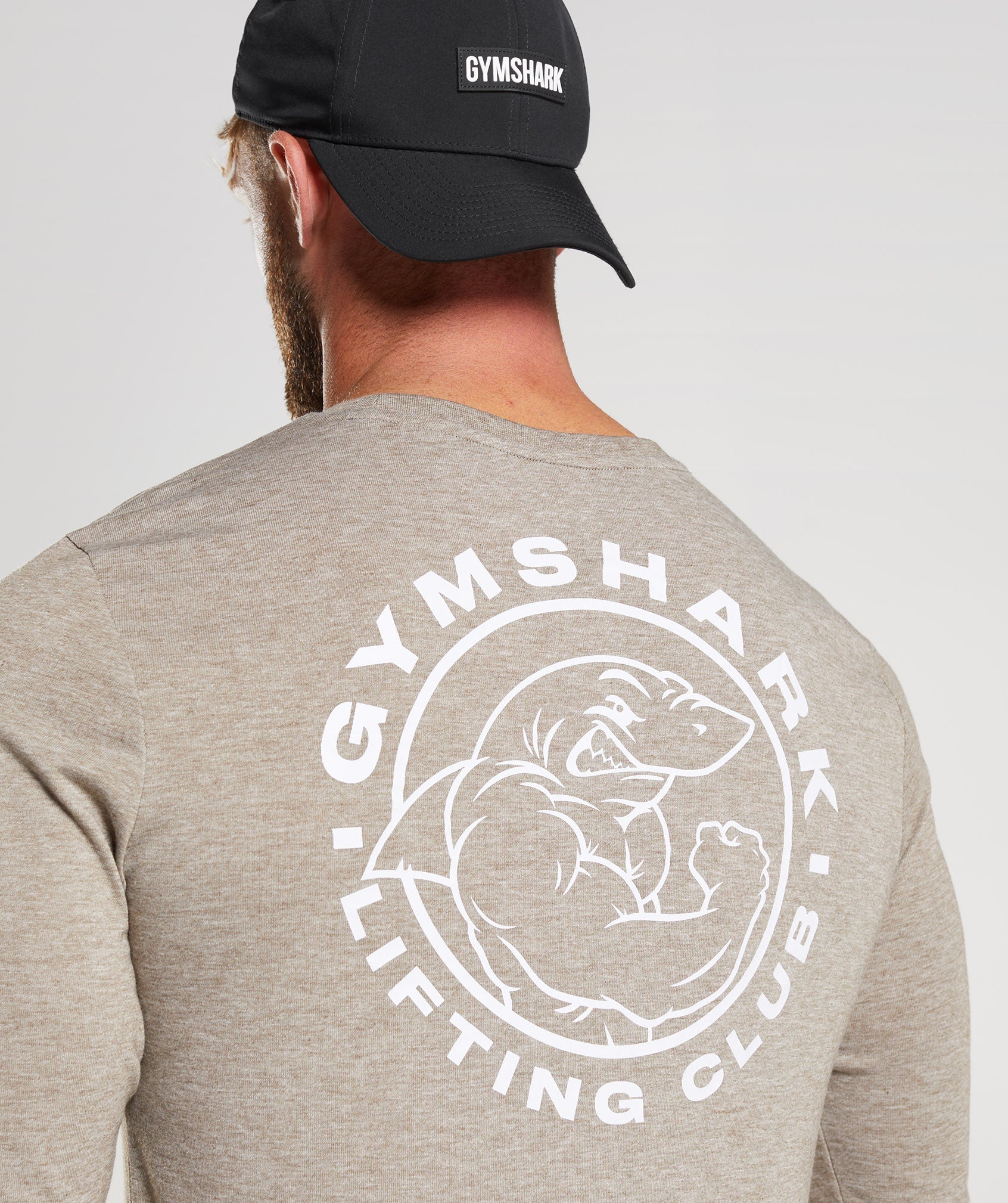 Grey Men's Gymshark Legacy Long Sleeve T Shirts | WJEILH-475