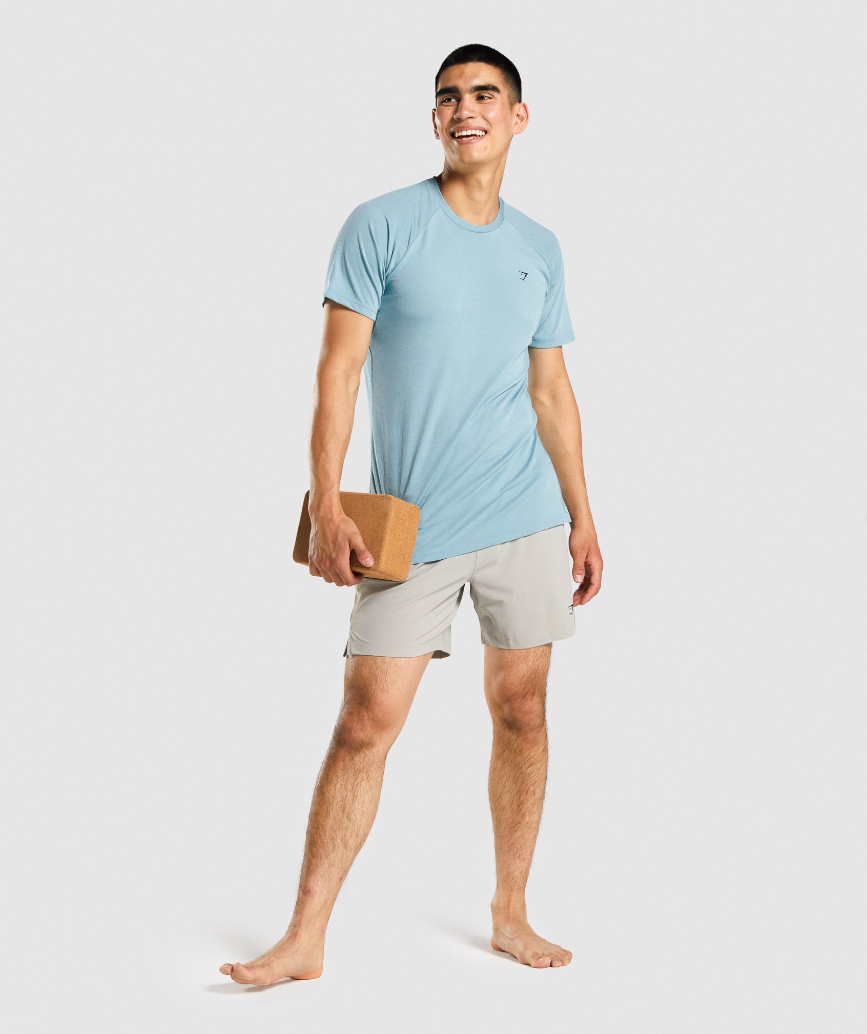 Grey Men's Gymshark Studio Shorts | RULKYH-614