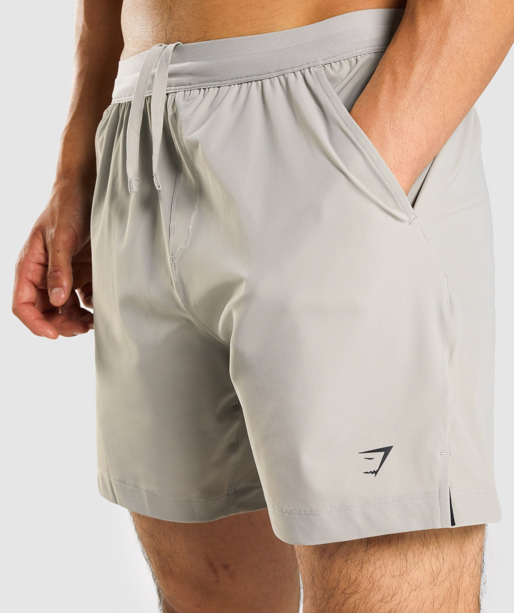 Grey Men's Gymshark Studio Shorts | RULKYH-614