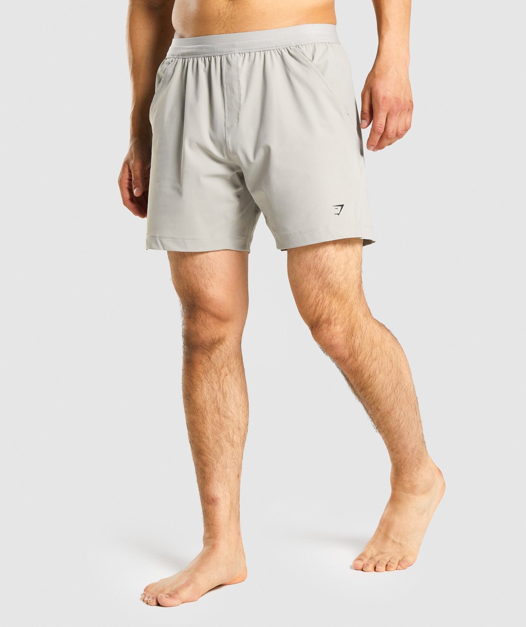 Grey Men\'s Gymshark Studio Shorts | RULKYH-614