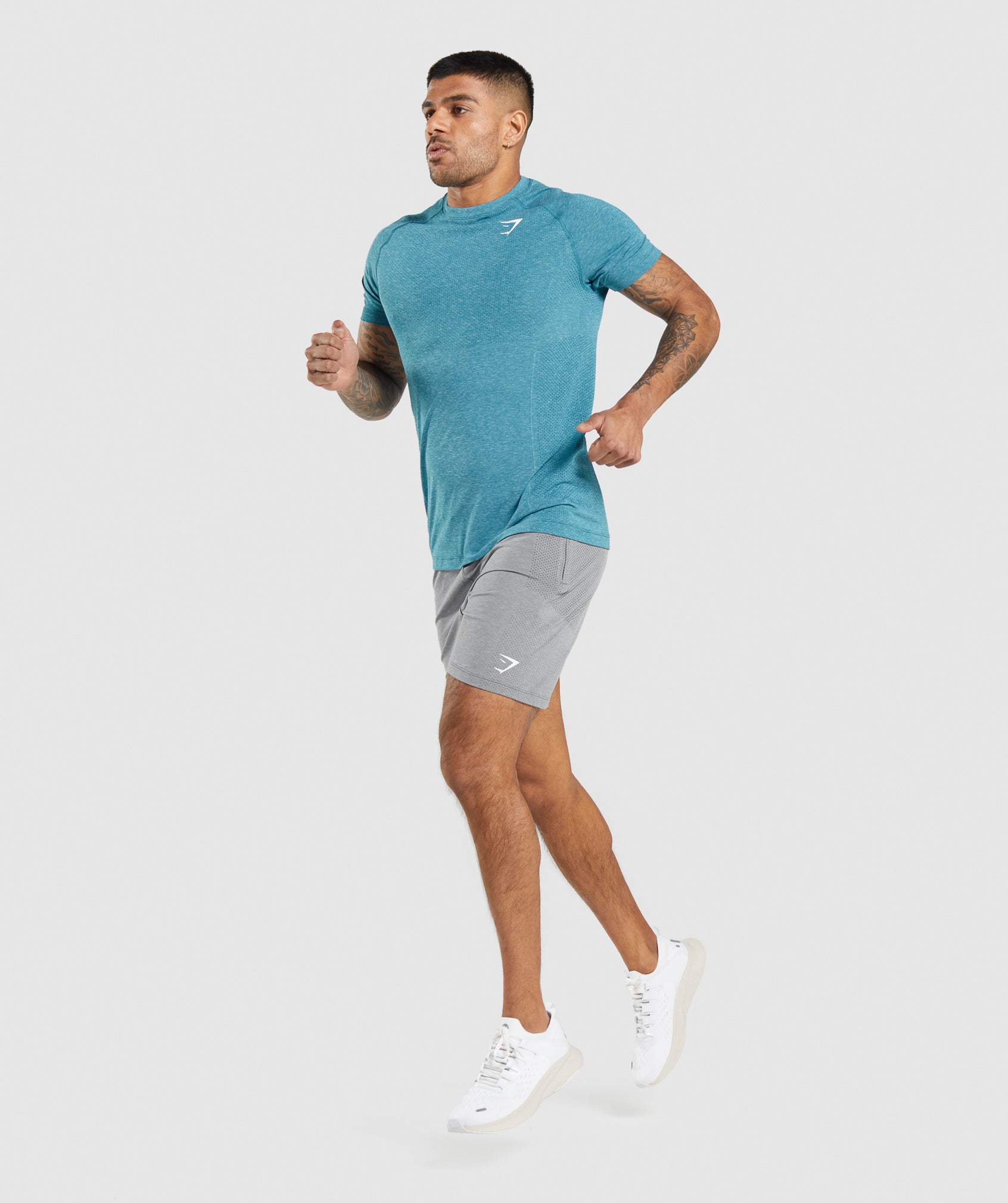 Grey Men's Gymshark Vital Light Shorts | YSVOLC-219