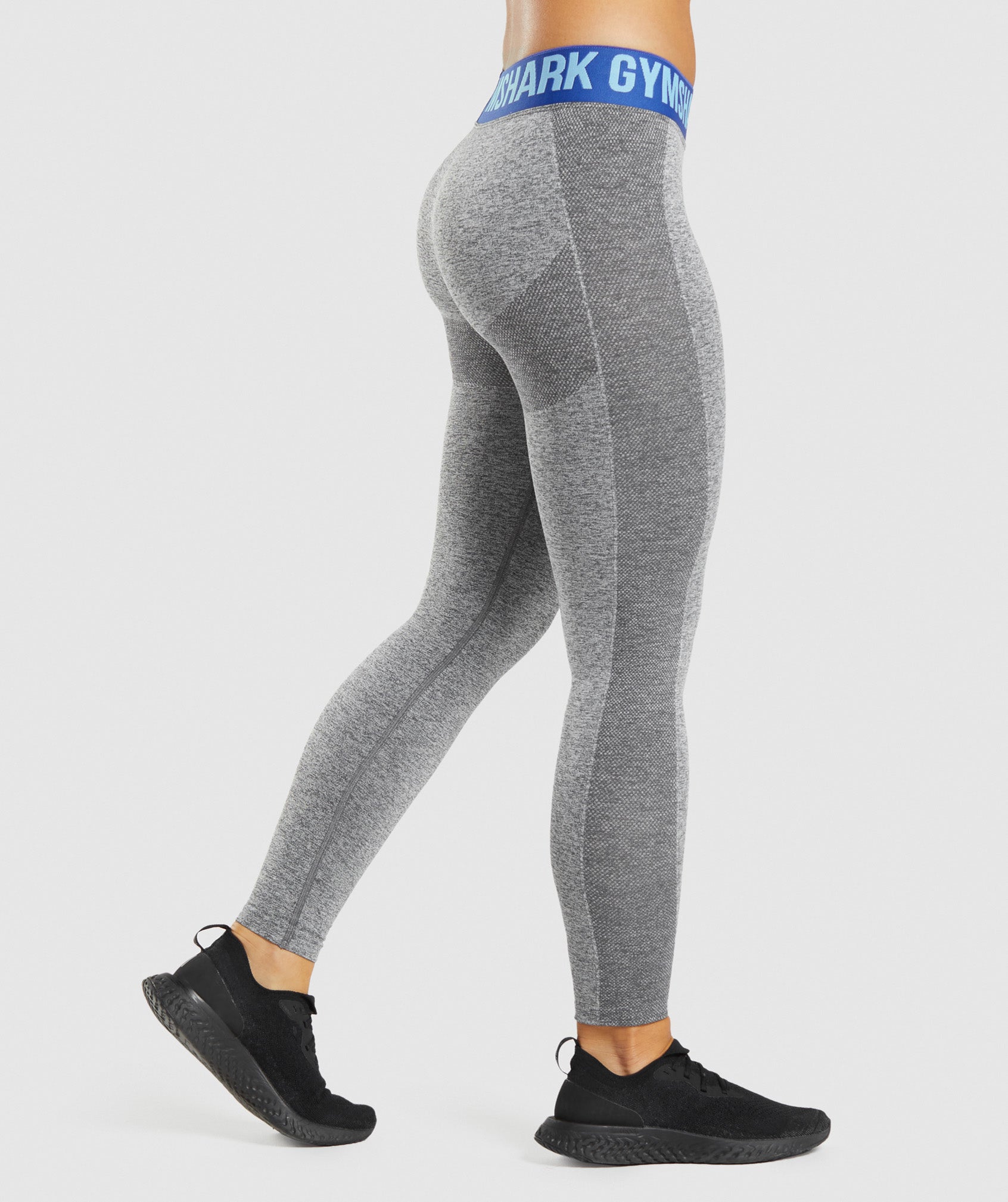 Grey Women's Gymshark Flex Low Rise Leggings | PFKZOW-568