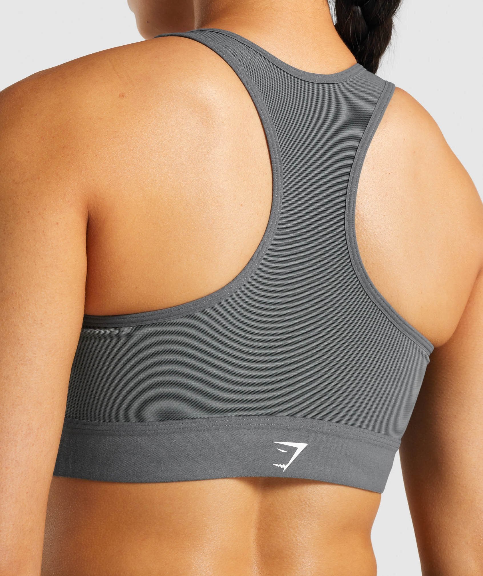 Grey Women's Gymshark Lightweight High Support Sports Bra | CSNHYM-342