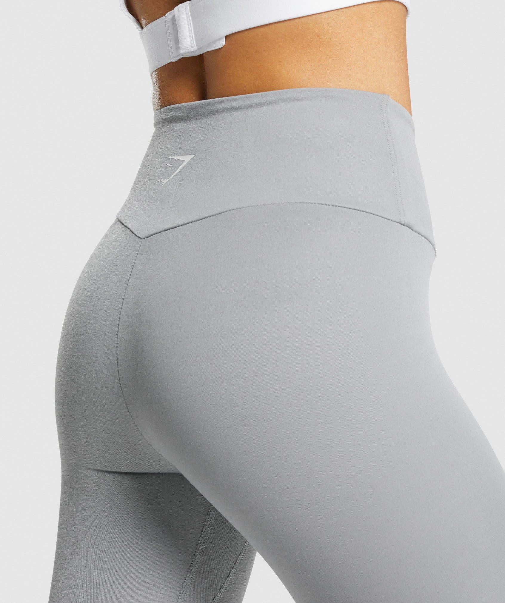 Grey Women's Gymshark Training Leggings | MFAIPR-126