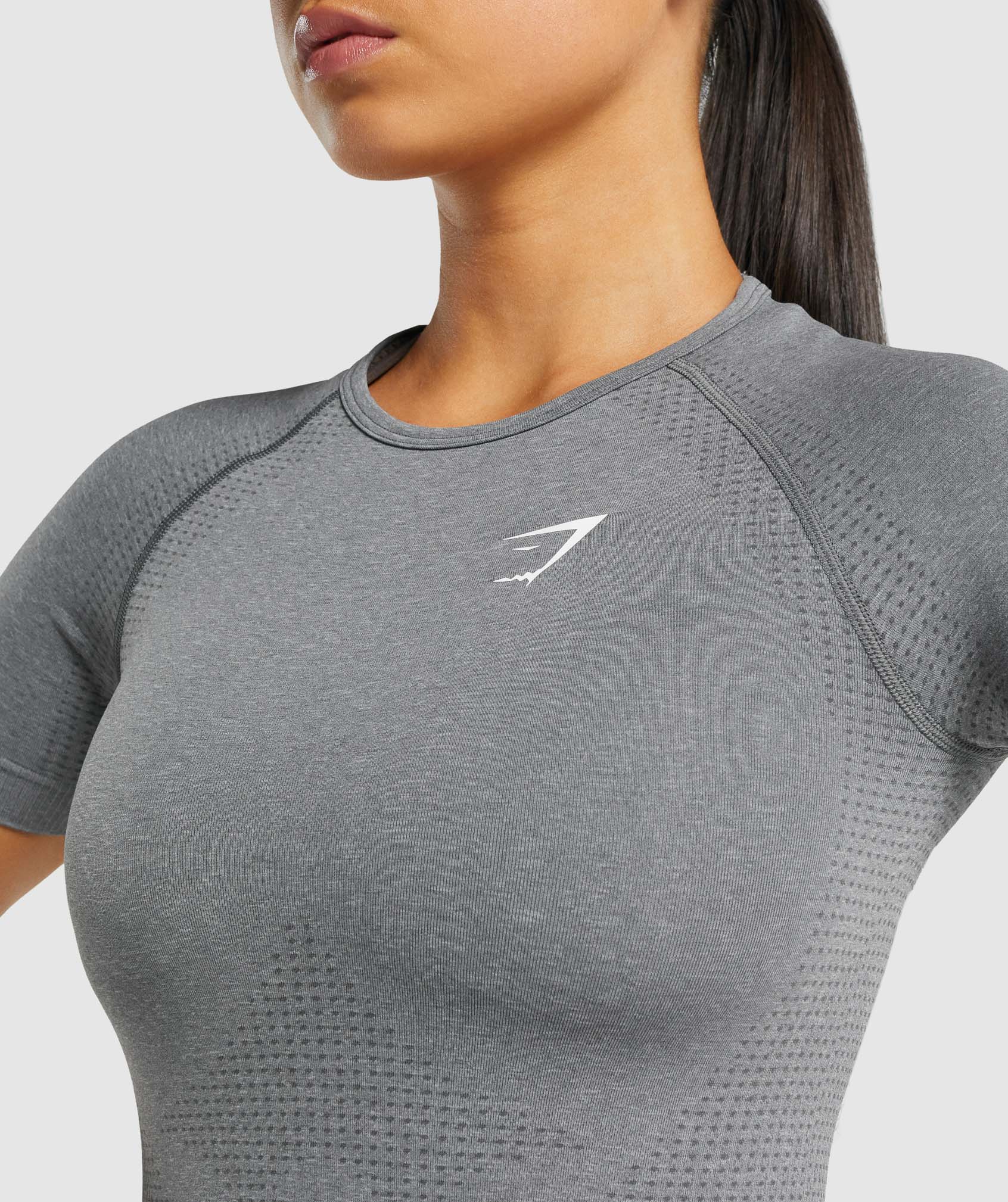 Grey Women's Gymshark Vital Seamless 2.0 T Shirts | MYKIGO-192