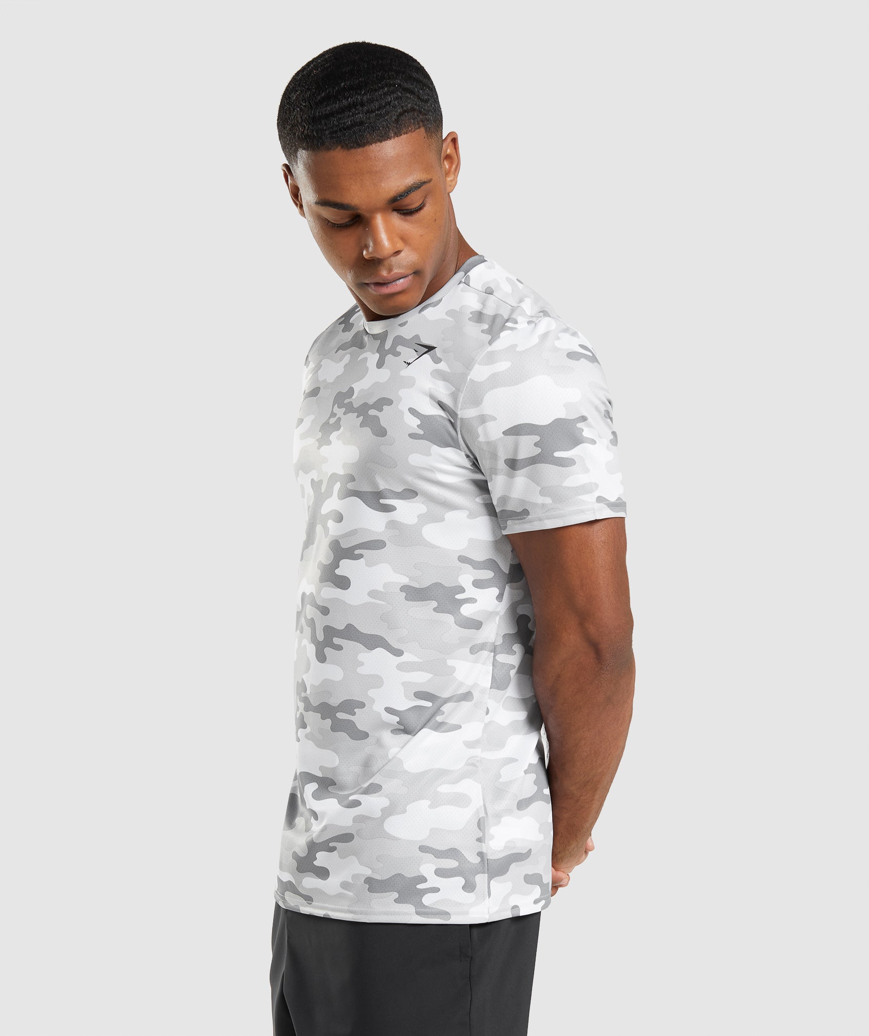 Light Grey Men's Gymshark Arrival T Shirts | XYFWQS-978