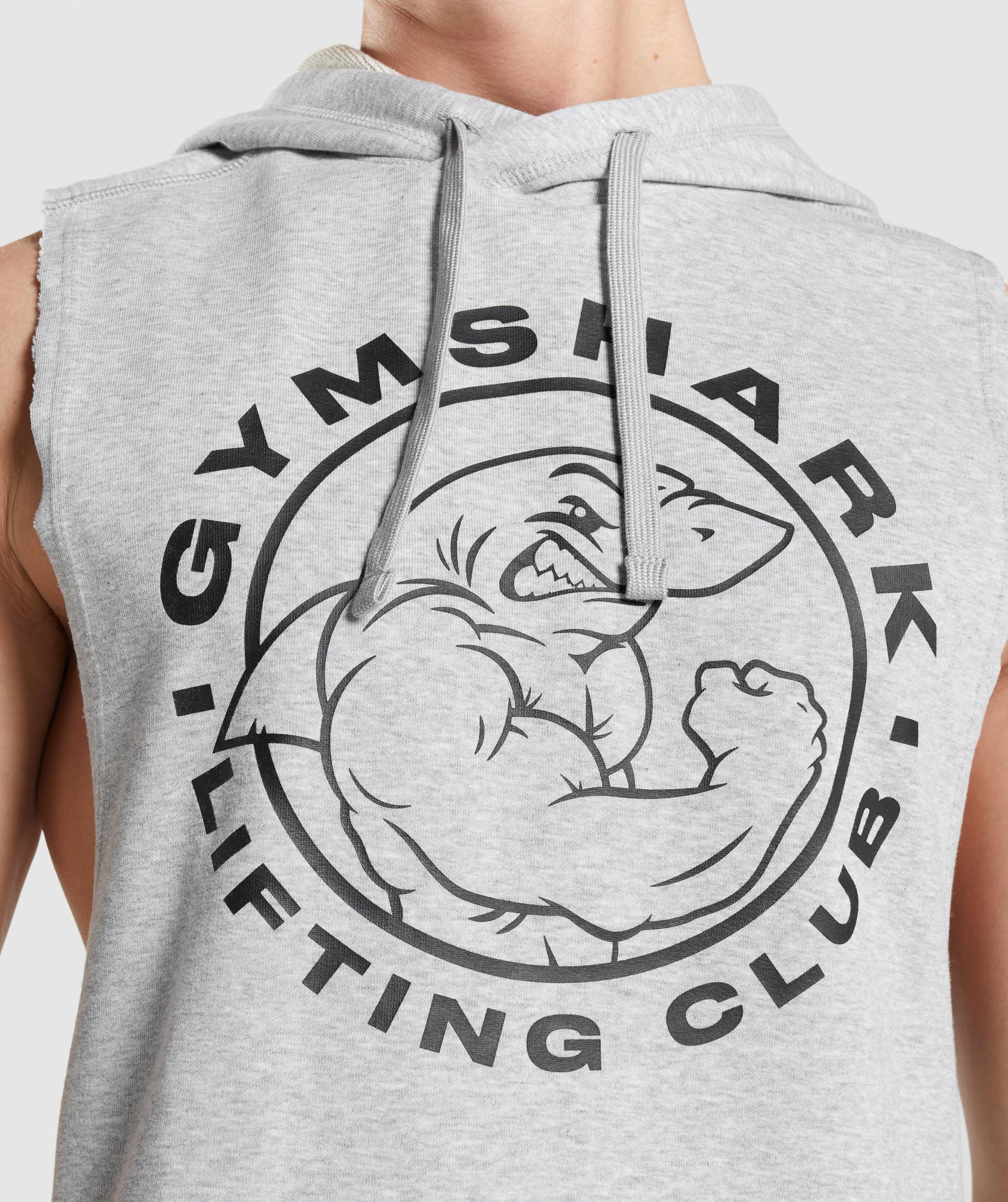 Light Grey Men's Gymshark Legacy Drop Arm Hoodie | AITCPX-514