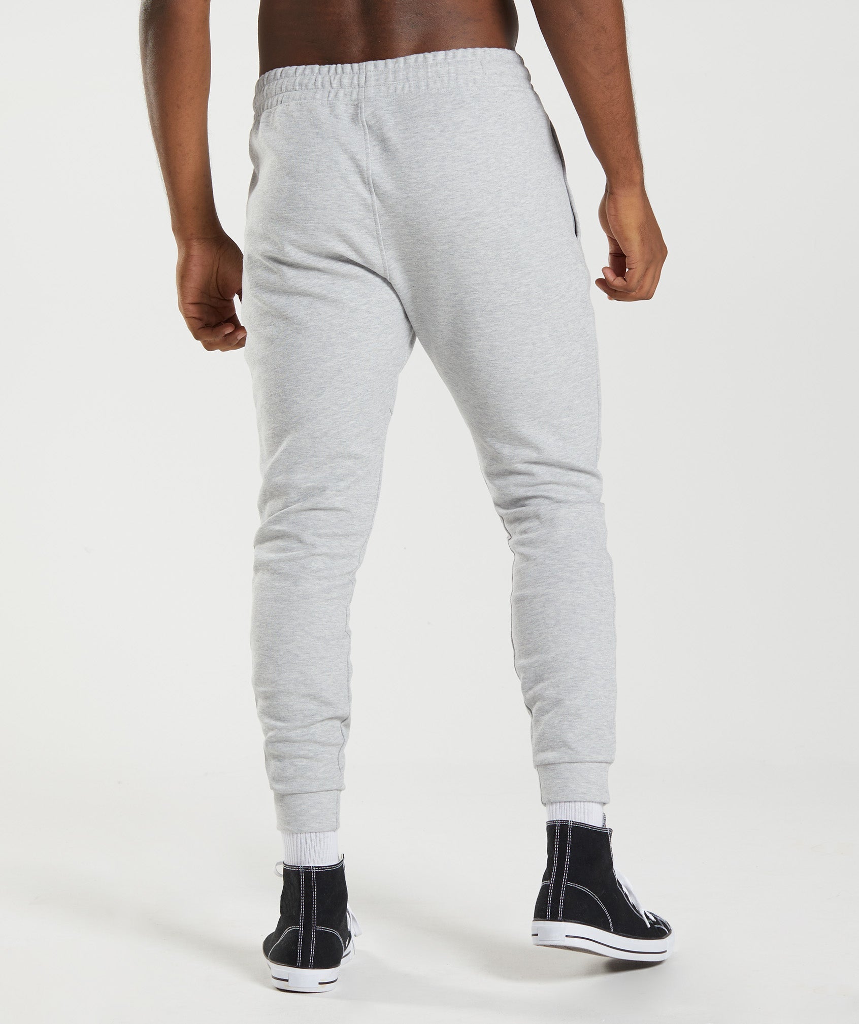 Light Grey Men's Gymshark React Jogger | BQPGEF-086