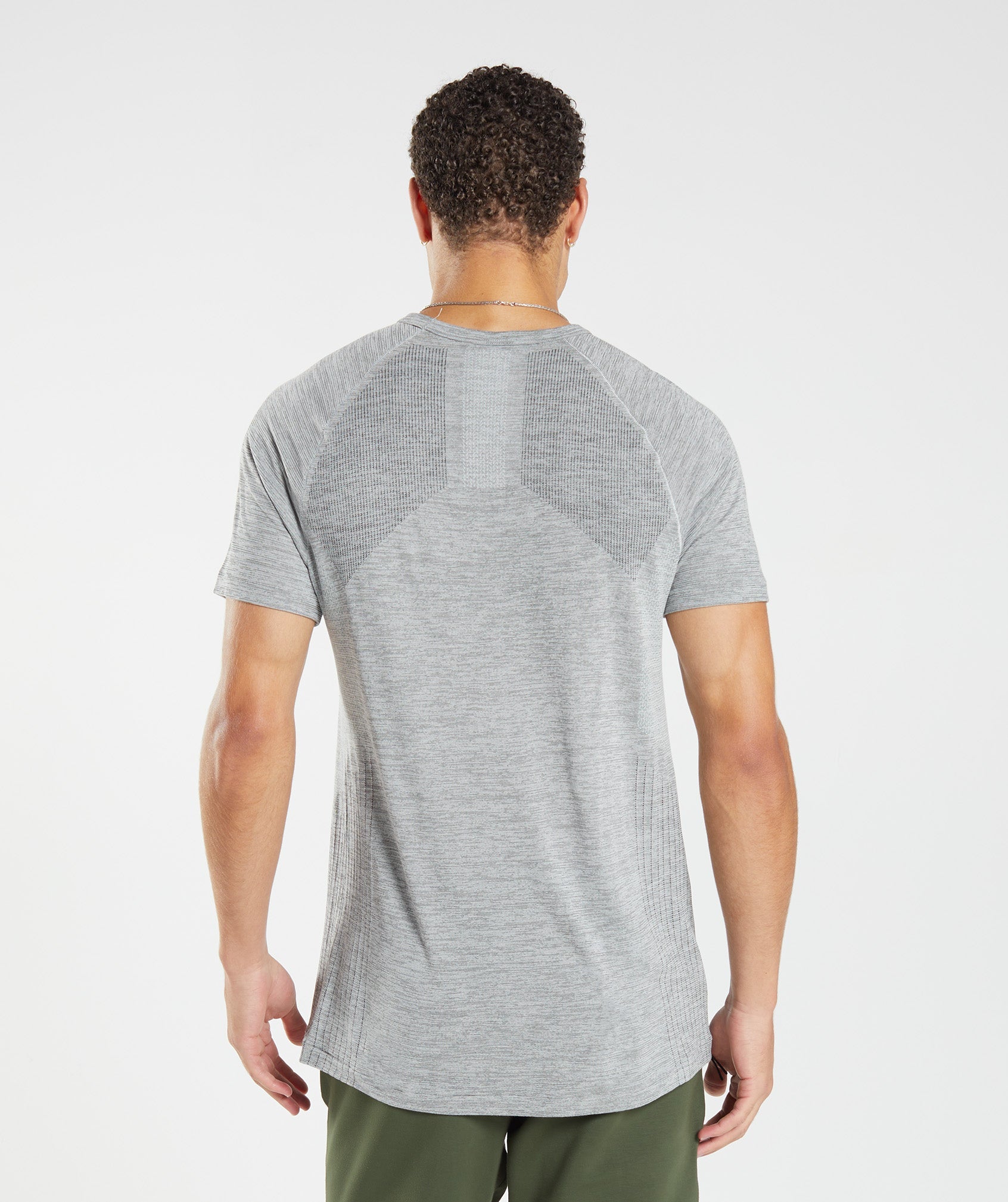 Light Grey Men's Gymshark Retake Seamless T Shirts | MVTIZW-291