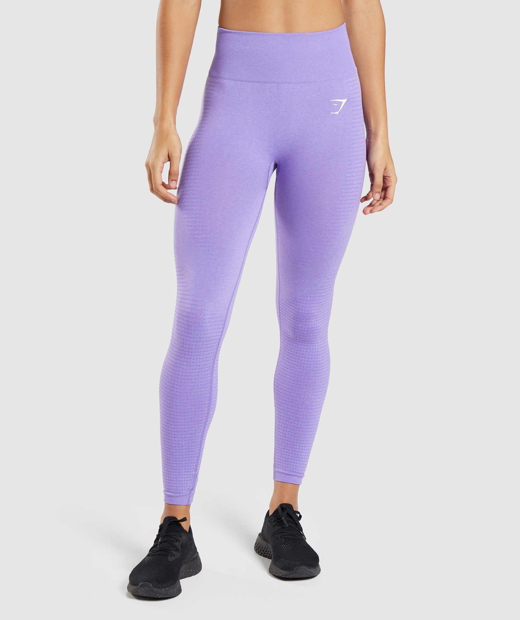 Light Purple Women\'s Gymshark Vital Seamless 2.0 Leggings | QOBNWH-715