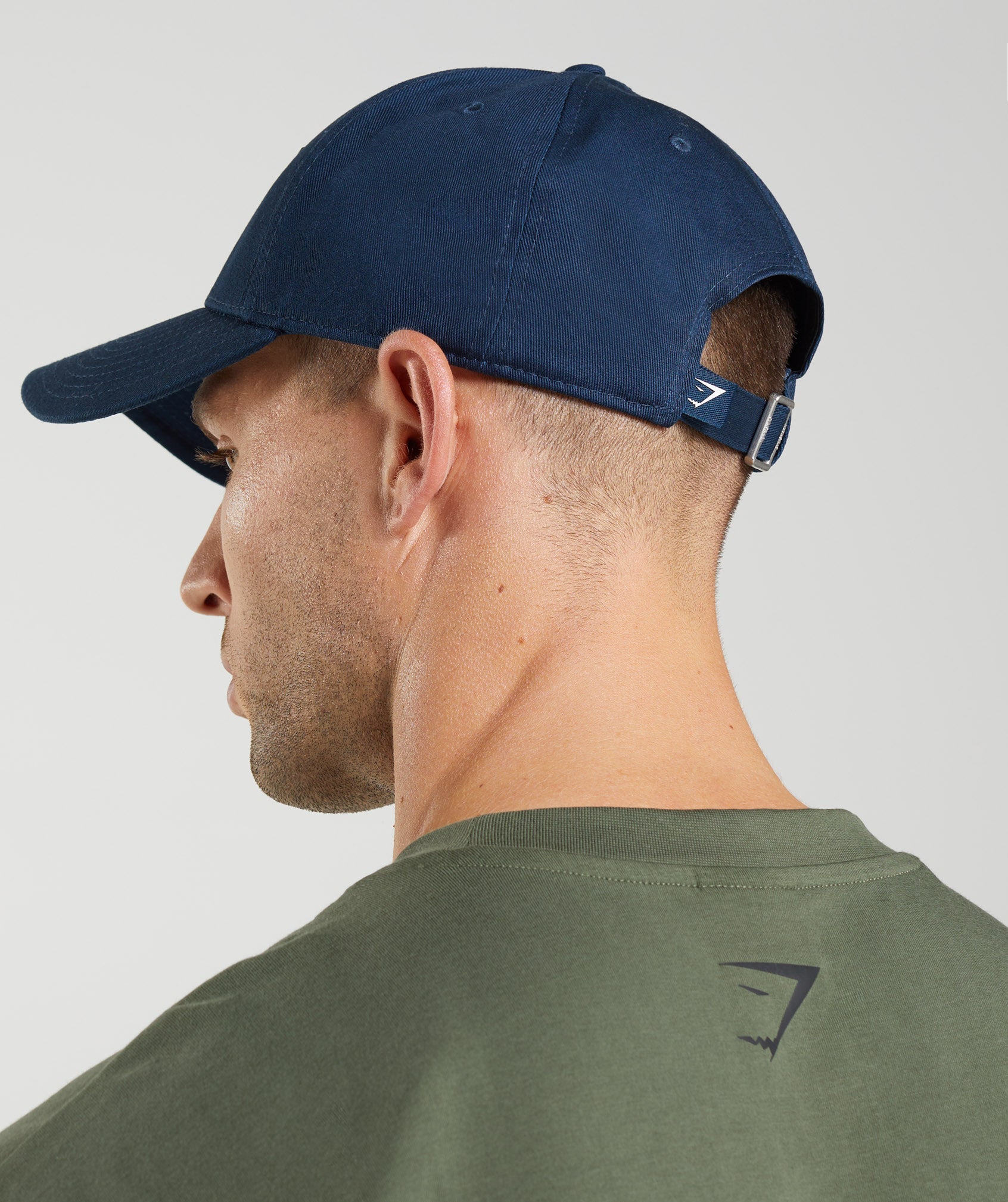 Navy Men's Gymshark Sharkhead Hats | IWEGAX-861