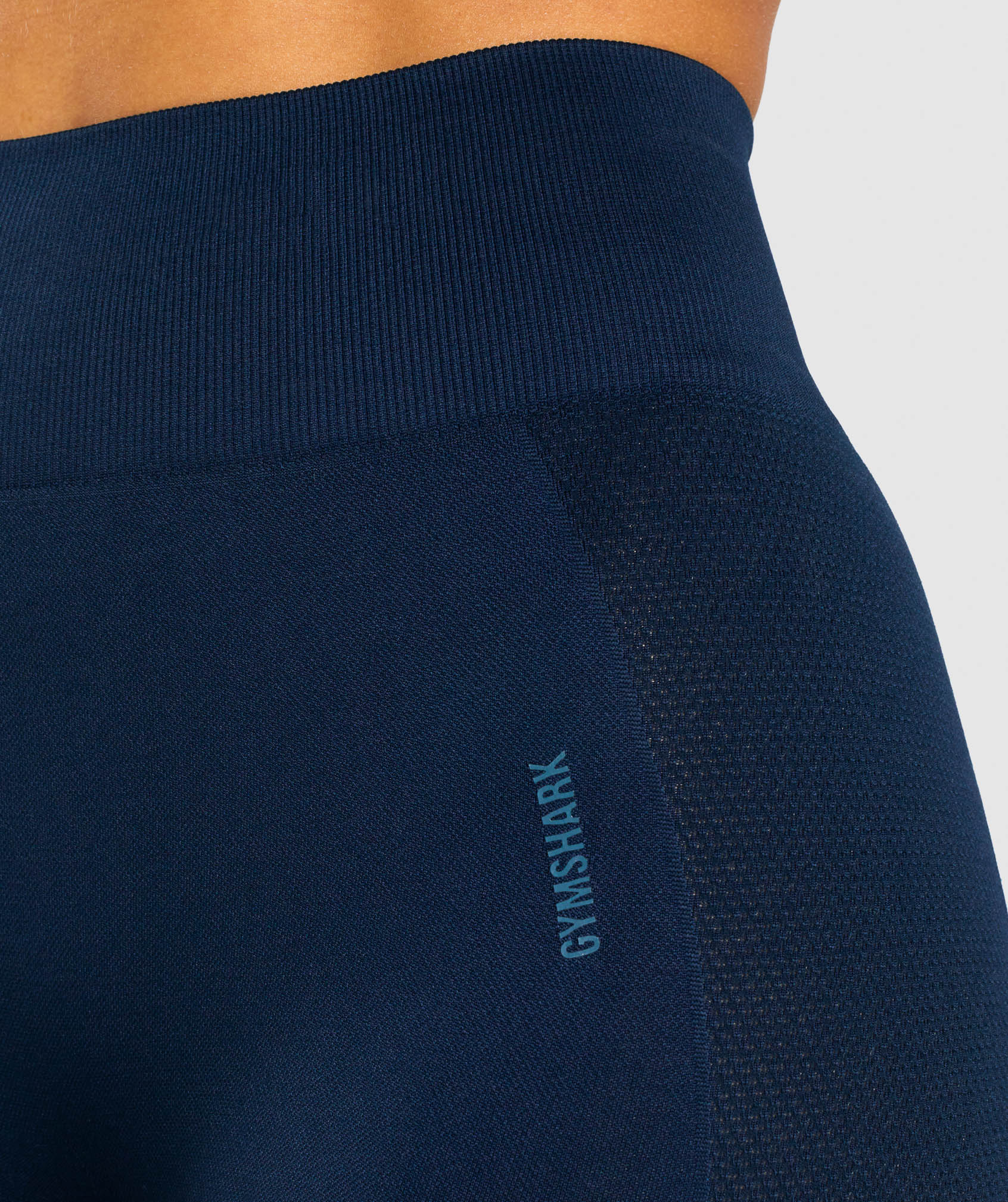 Navy Women's Gymshark Flex Cycling Shorts | IUVTNP-869