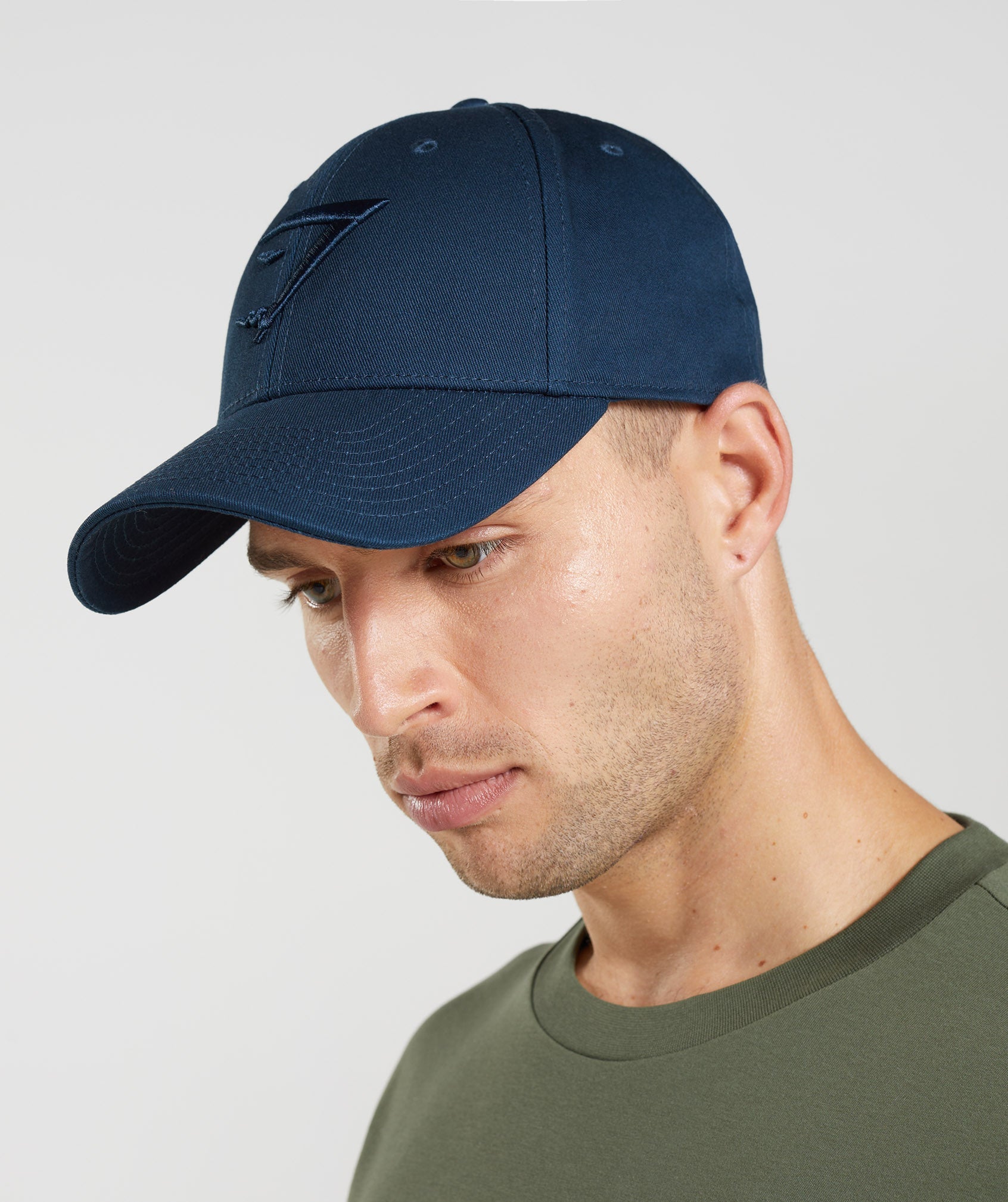 Navy Women's Gymshark Sharkhead Hats | COYFUW-420