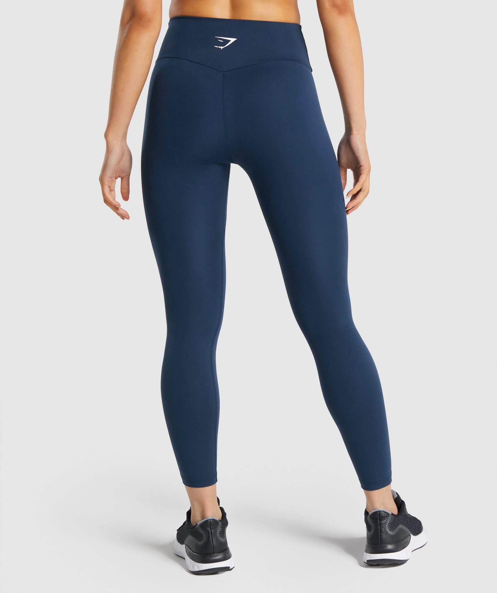 Navy Women's Gymshark Training Leggings | YZTGLW-401