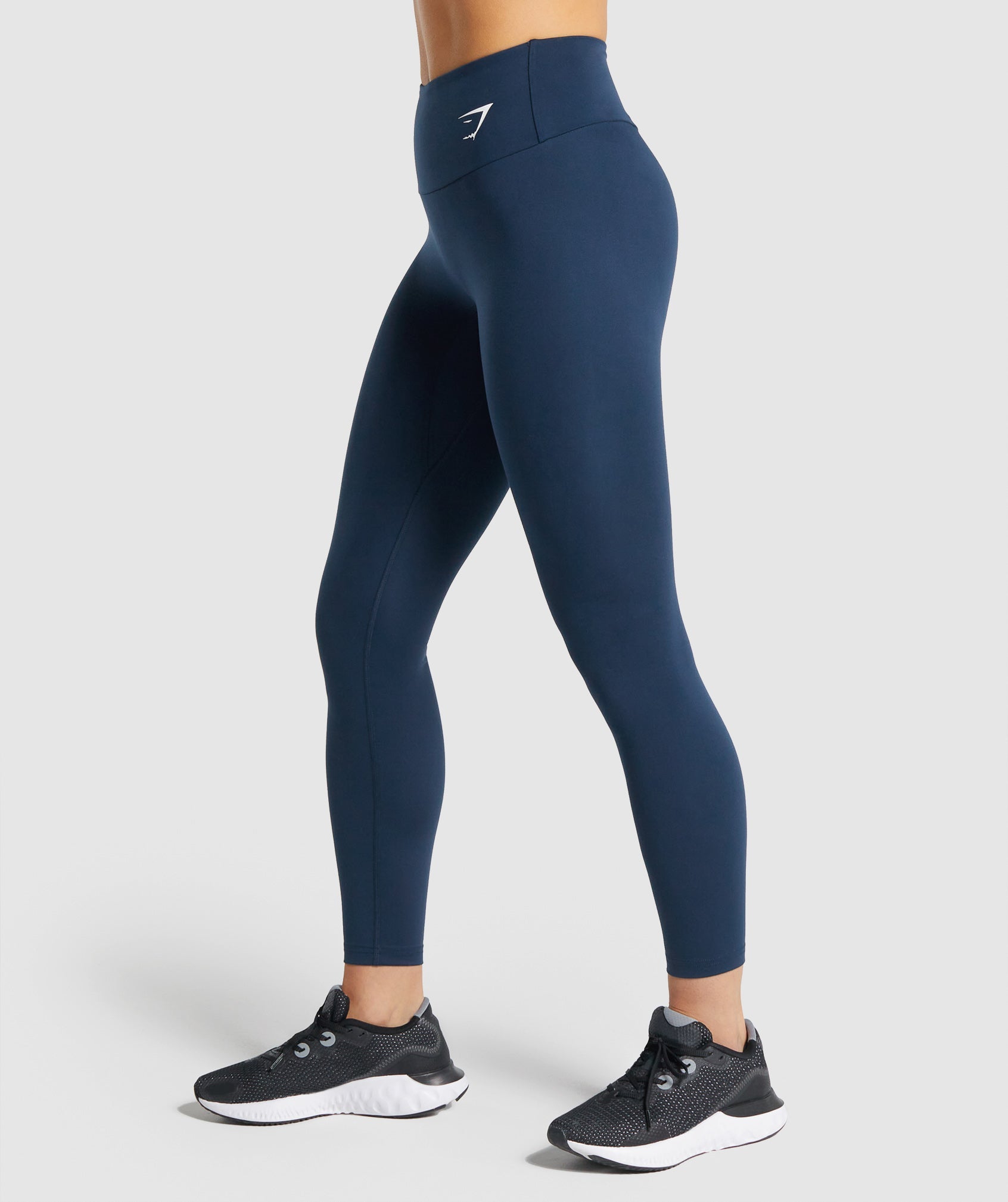 Navy Women's Gymshark Training Leggings | YZTGLW-401