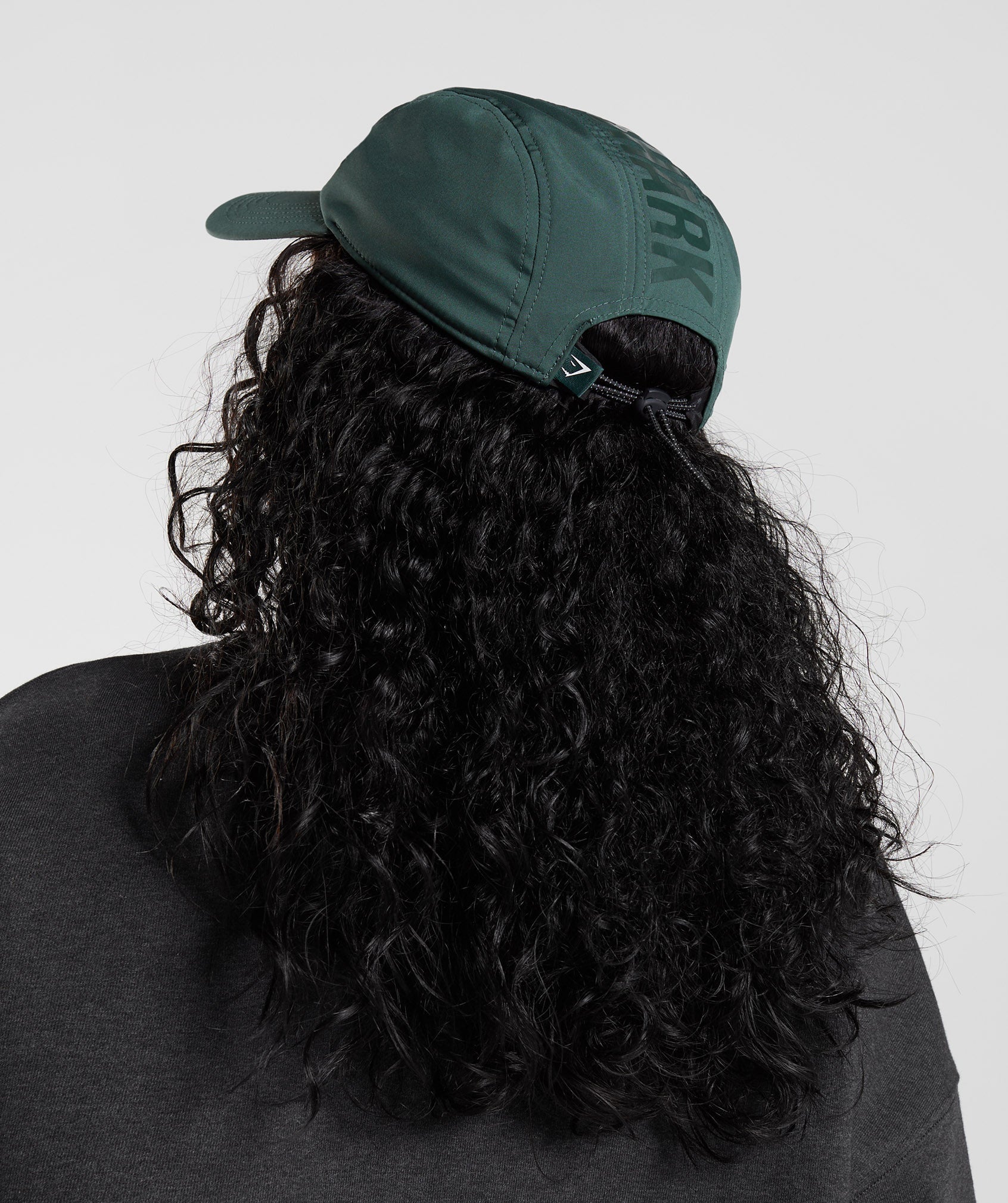 Obsidian Green Men's Gymshark Logo 5 Panel Hats | RZFOKN-930