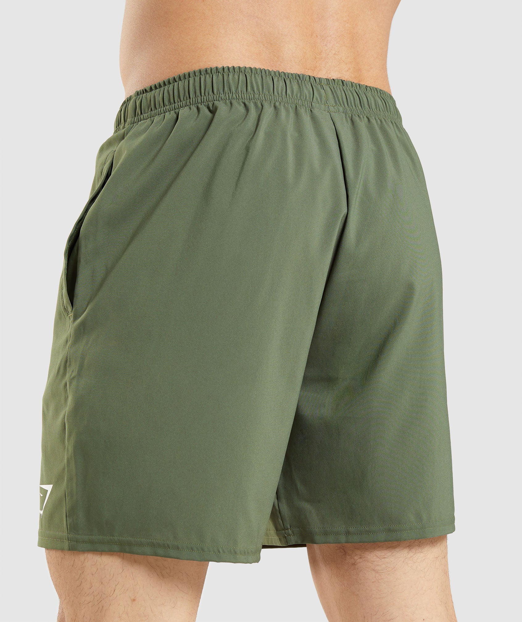 Olive Men's Gymshark Arrival Shorts | CVFYIH-691