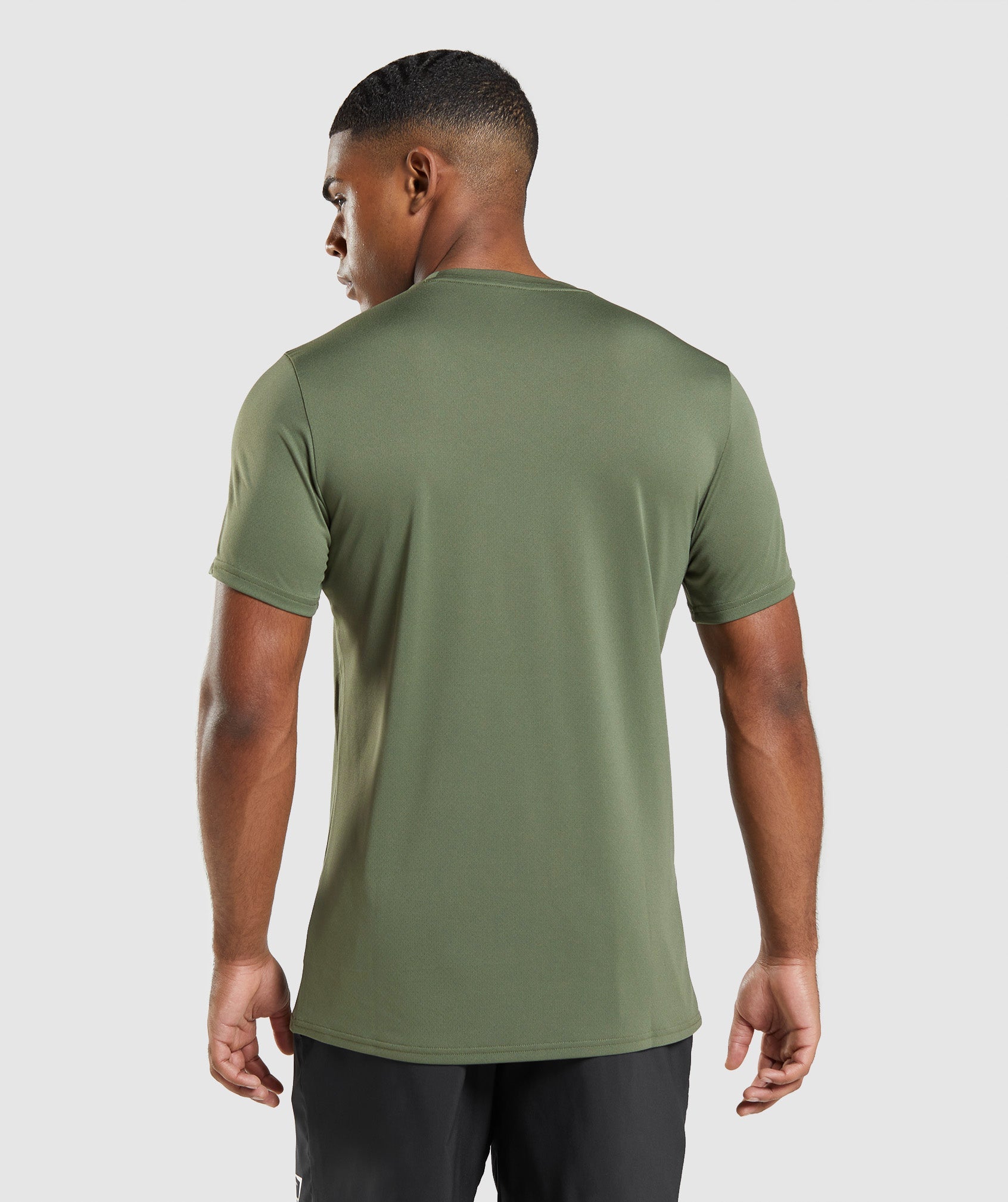 Olive Men's Gymshark Arrival T Shirts | NOHDSB-839