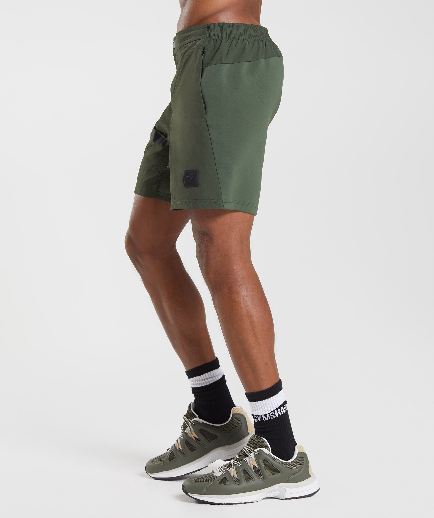 Olive Men's Gymshark Retake Woven 7