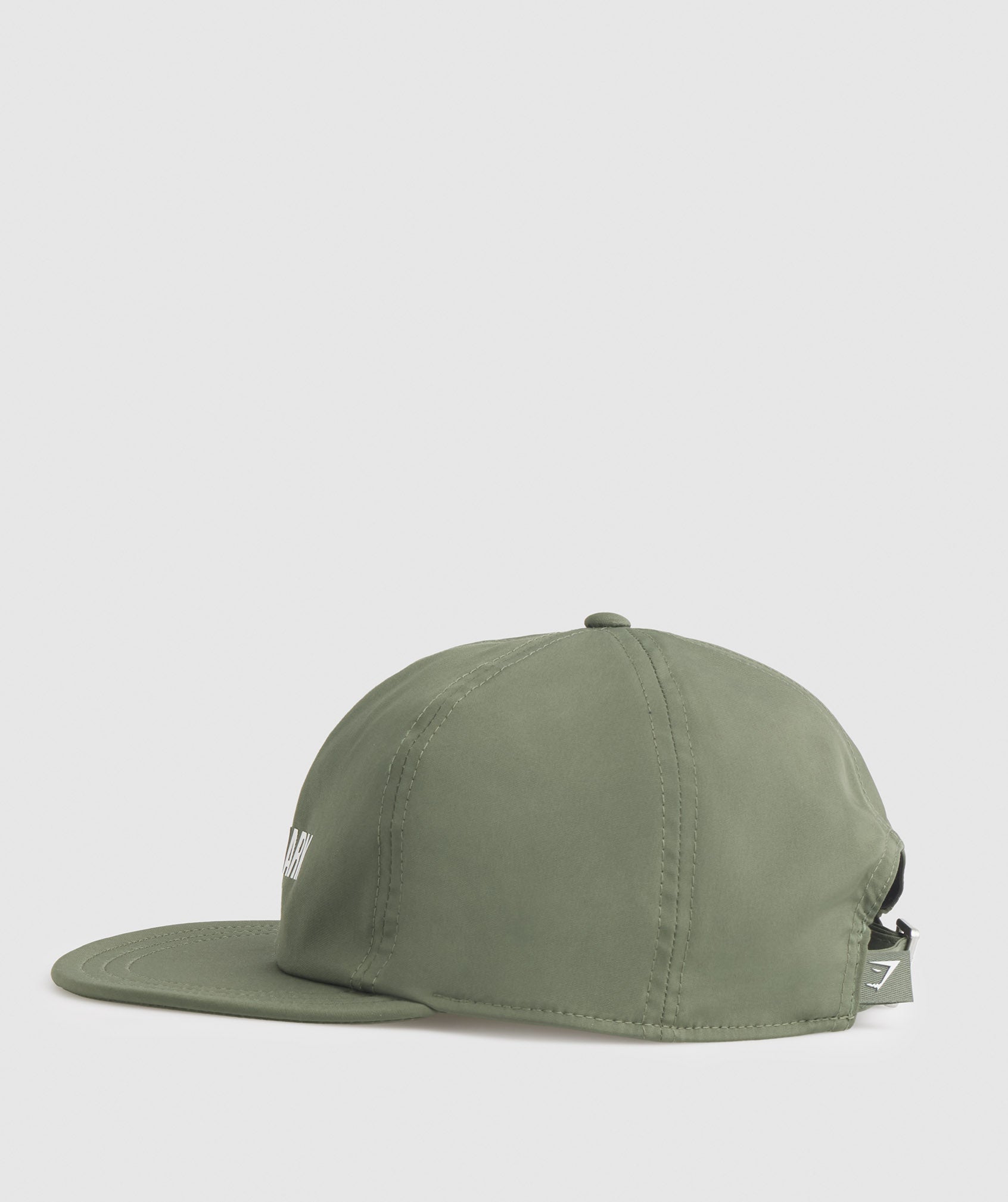 Olive Women's Gymshark Flat Peak Hats | KBRCDH-961