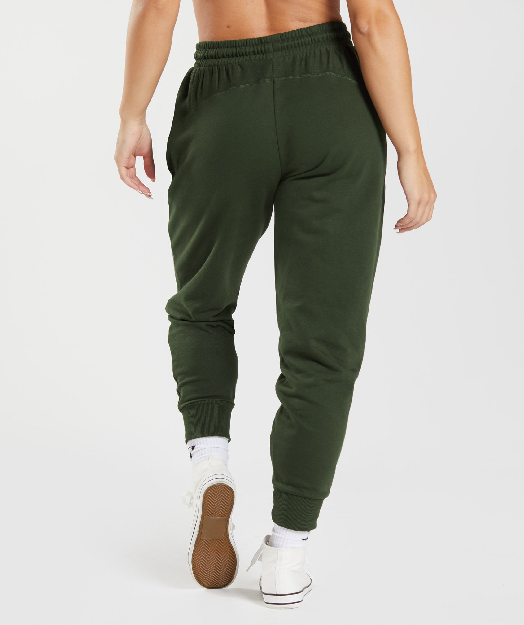 Olive Women's Gymshark GS Power Jogger | FSPNRT-104