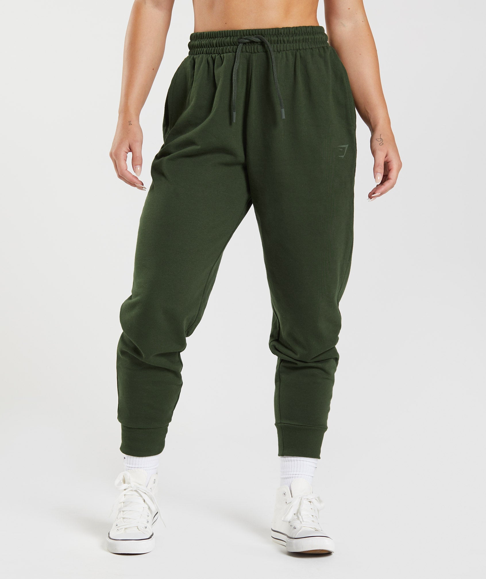 Olive Women\'s Gymshark GS Power Jogger | FSPNRT-104