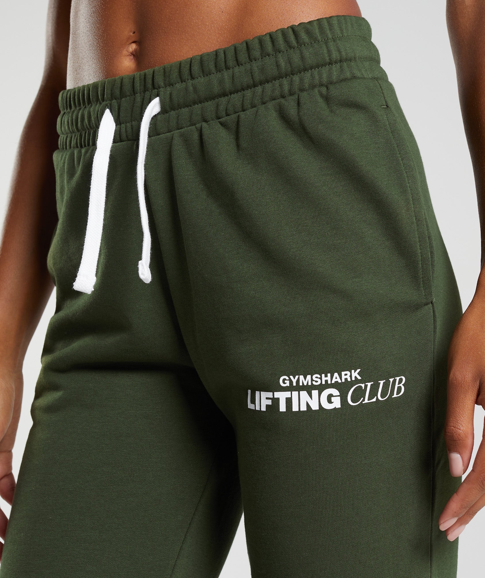 Olive Women's Gymshark Social Club Jogger | VDMGXS-570