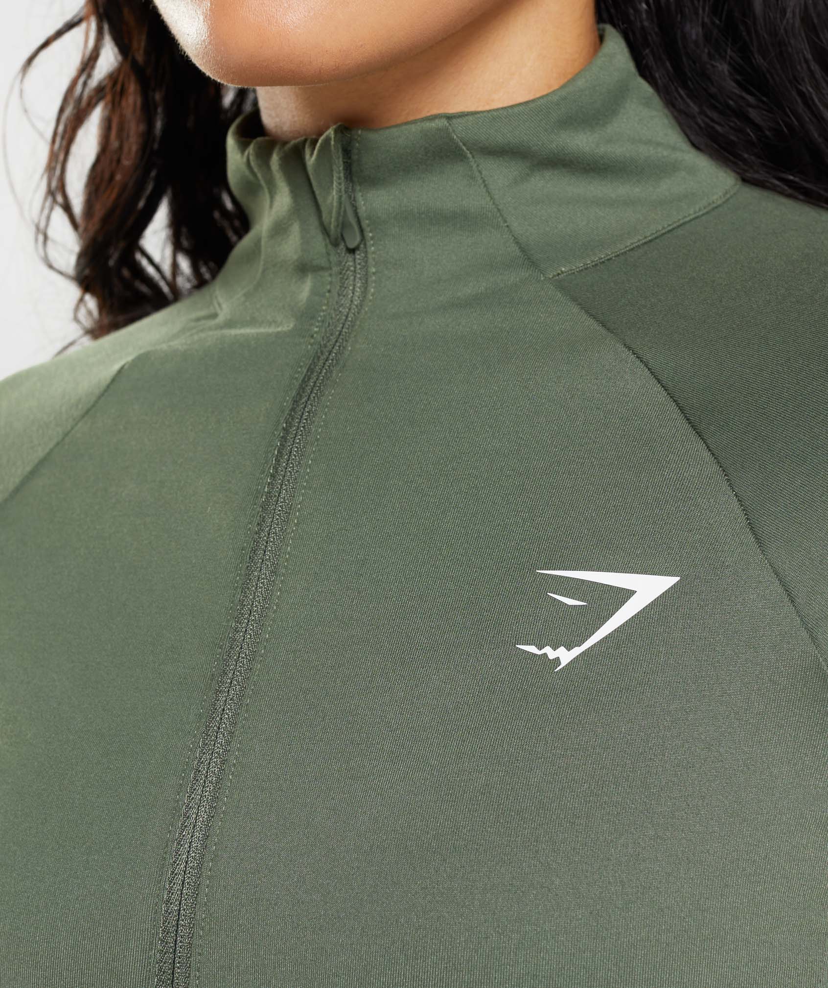 Olive Women's Gymshark Training Jackets | PGIRWM-845