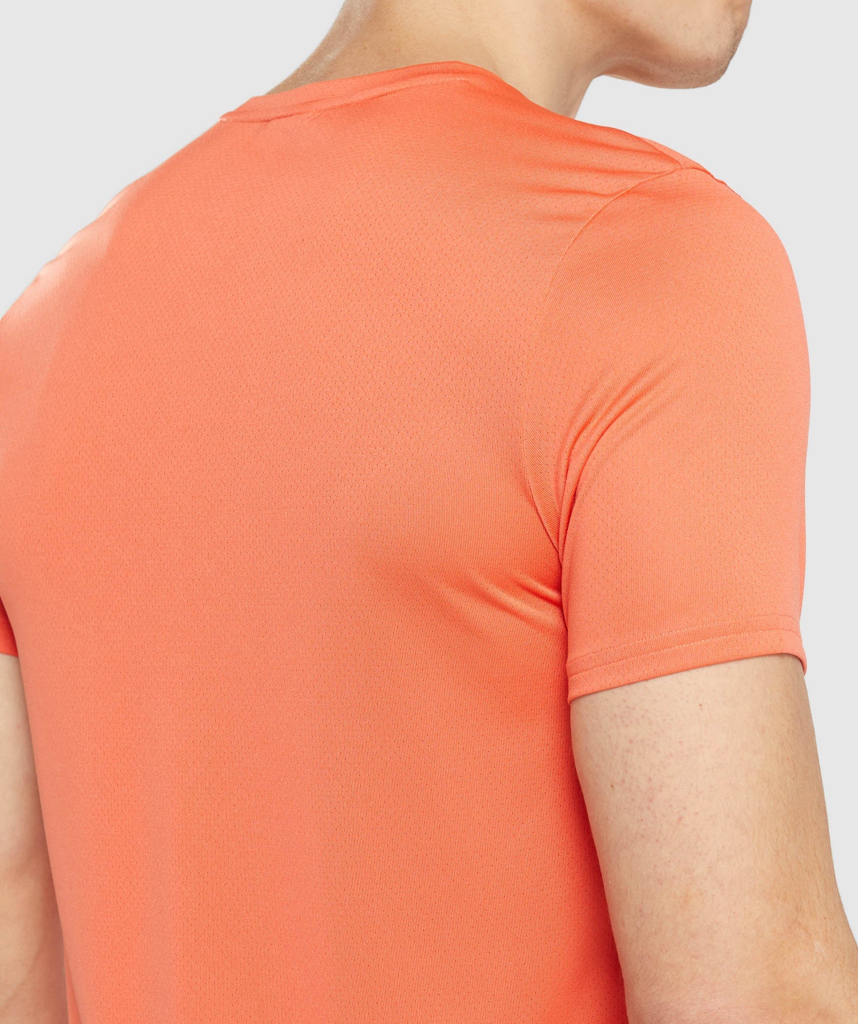 Orange Men's Gymshark Arrival Graphic T Shirts | SZLTKE-458