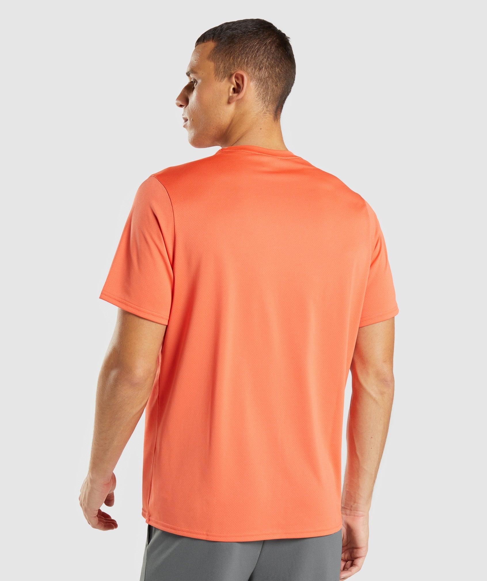 Orange Men's Gymshark Arrival Regular Fit T Shirts | VJSDNG-205