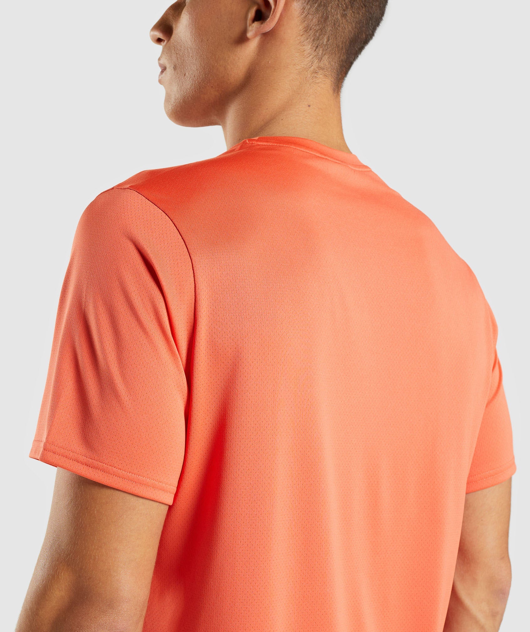 Orange Men's Gymshark Arrival Regular Fit T Shirts | VJSDNG-205